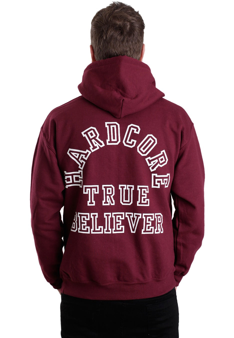 Terror - Believer Burgundy - Hoodie | Men-Image