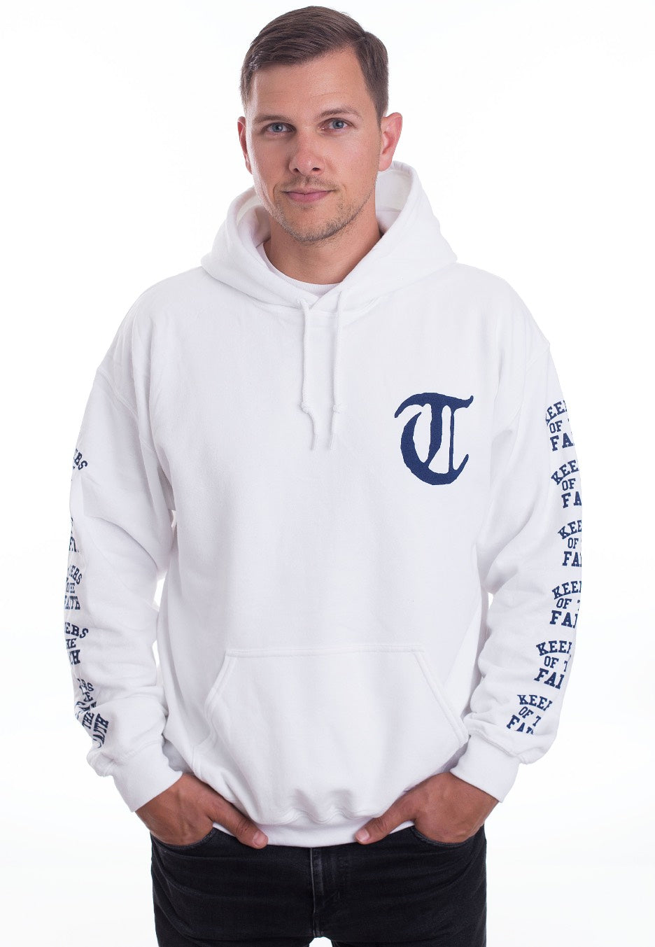 Terror - Keepers Of The Faith White - Hoodie | Nuclear Blast