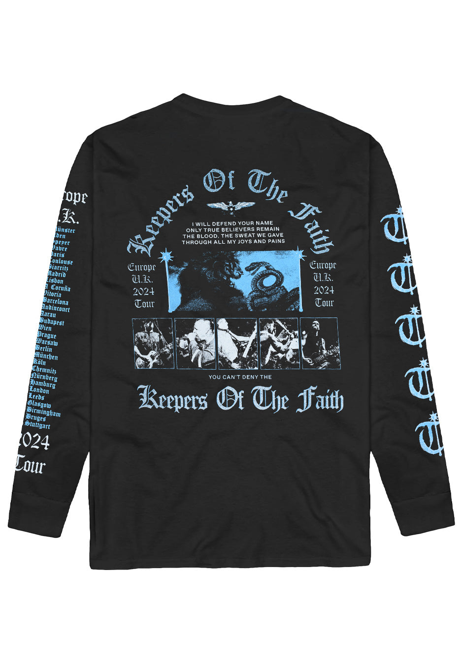 Terror - True Believers Tour 2024 - Longsleeve | Neutral-Image