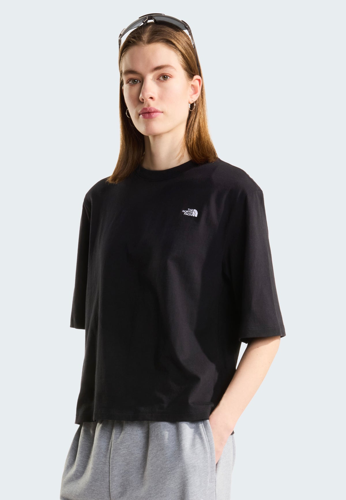 The North Face W Simple Dome Boxy Relaxed TNF Black Camiseta
