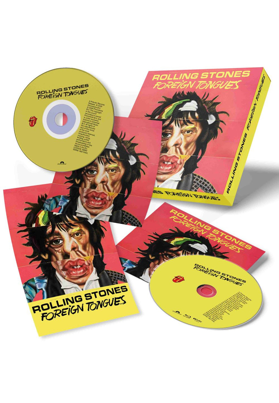 The Rolling Stones - Foreign Tongues Ltd. - CD + Bluray Boxset | Neutral-Image