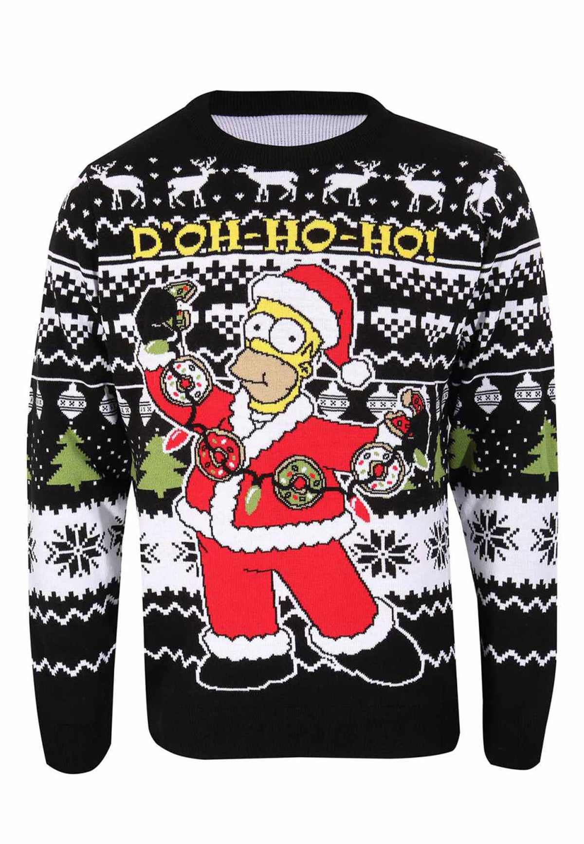 The Simpsons Homer Xmas Knit Jersey de punto