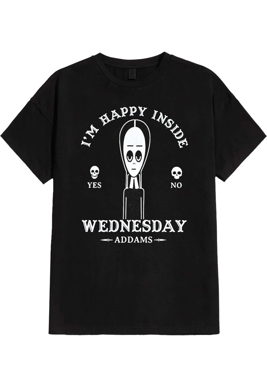 The Addams Family - Wednesday Macabe - T-Shirt | Neutral-Image