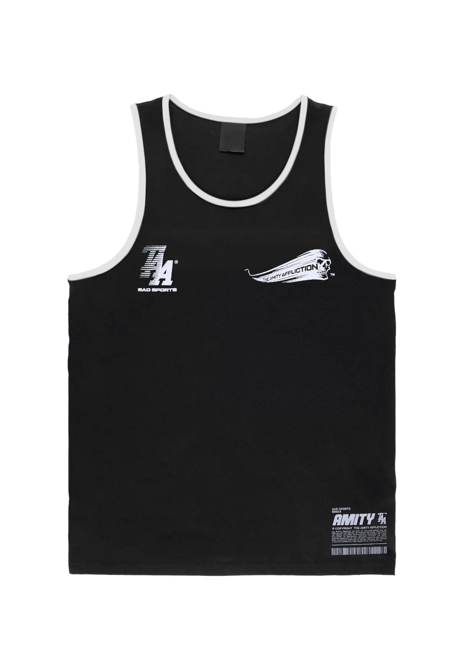 The Amity Affliction - Sad Sports Mesh - Tank | Neutral-Image
