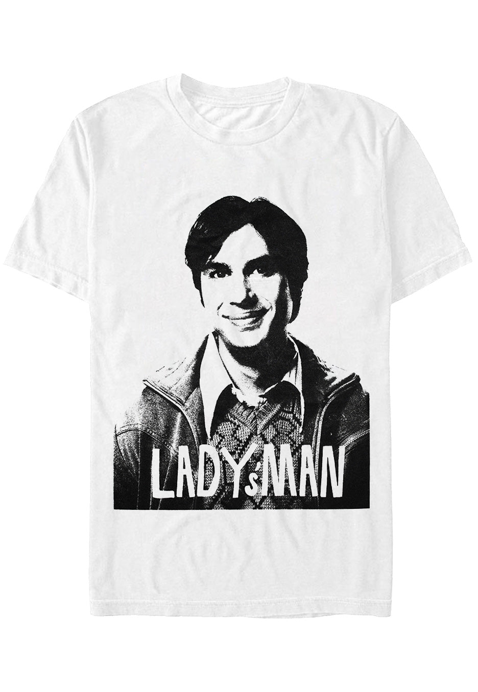 The Big Bang Theory - Lady´s Man White - T-Shirt | Neutral-Image
