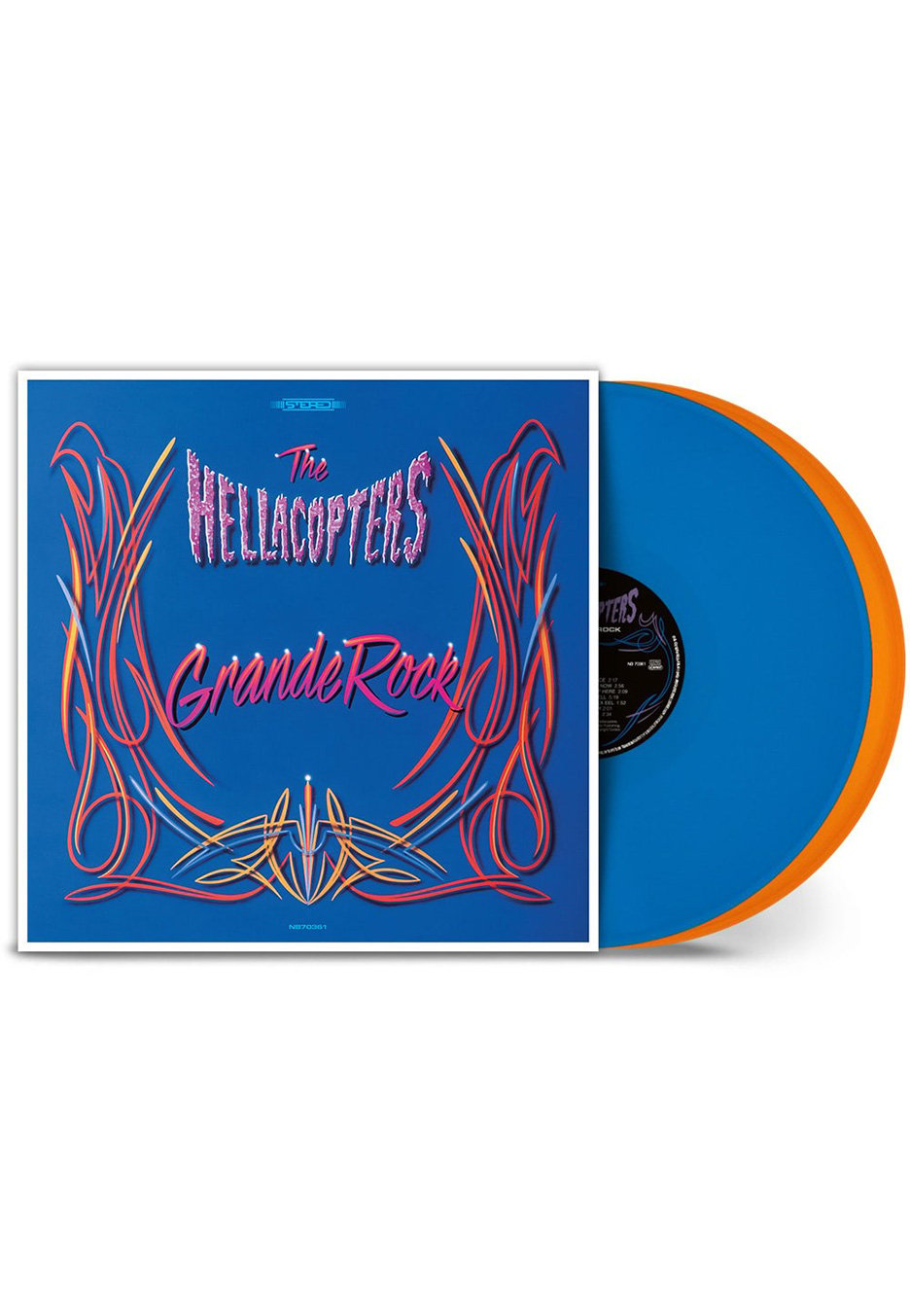 The Hellacopters - Grande Rock Revisited Sky Blue/Orange - Colored 2 Vinyl
