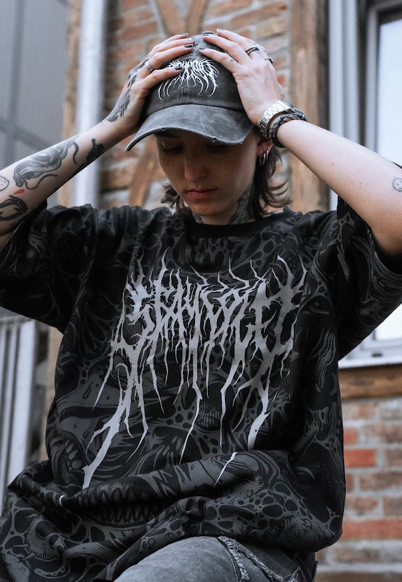 Stay Cold Apparel - The Hollow Blaze Oversized - T-Shirt | Neutral-Image