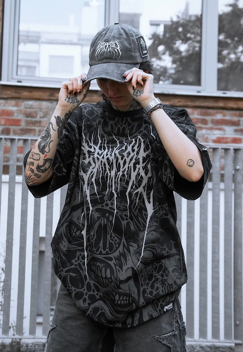Stay Cold Apparel - The Hollow Blaze Oversized - T-Shirt | Neutral-Image