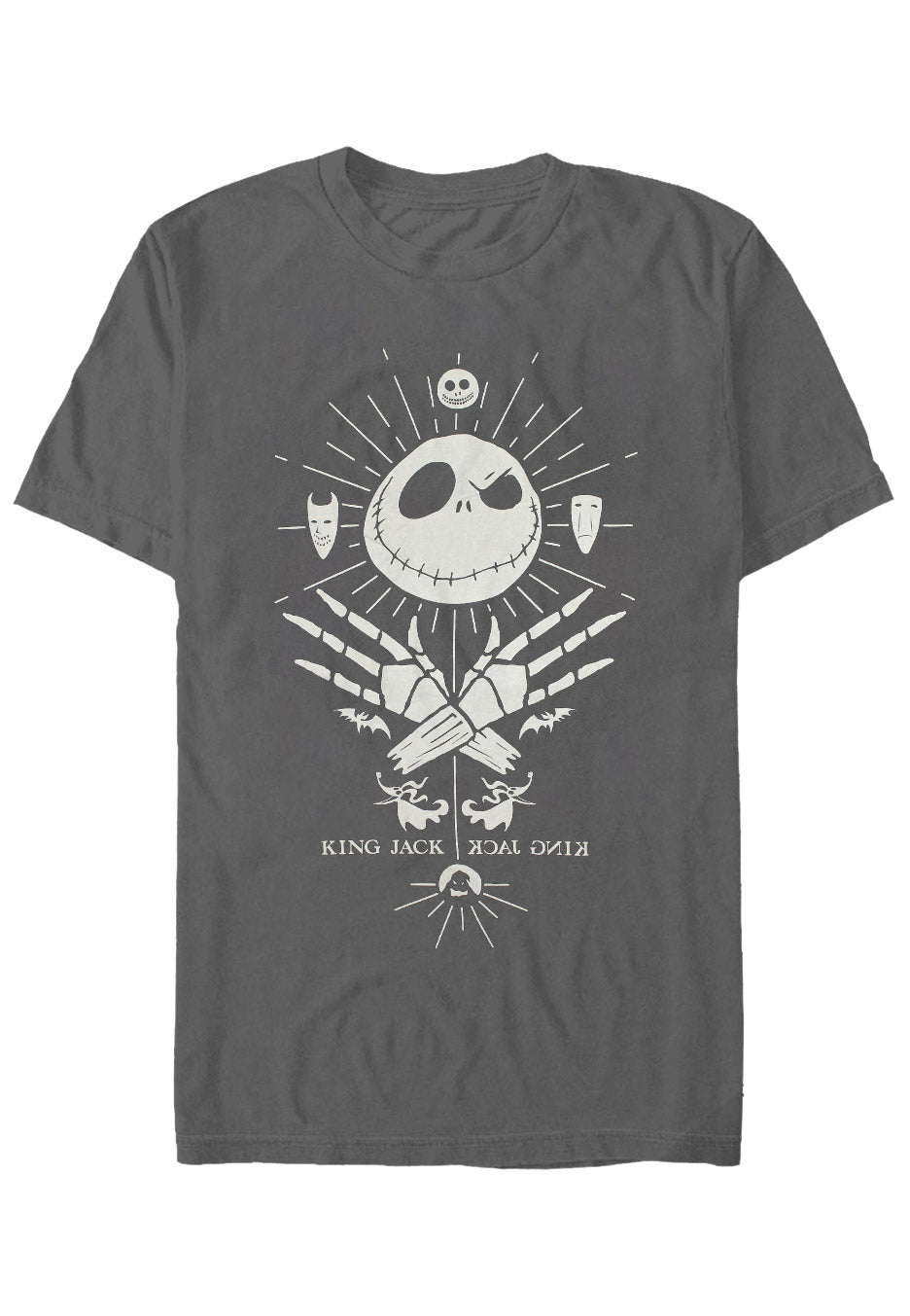 The Nightmare Before Christmas - Mystic Jack Acid Wash - T-Shirt | Neutral-Image