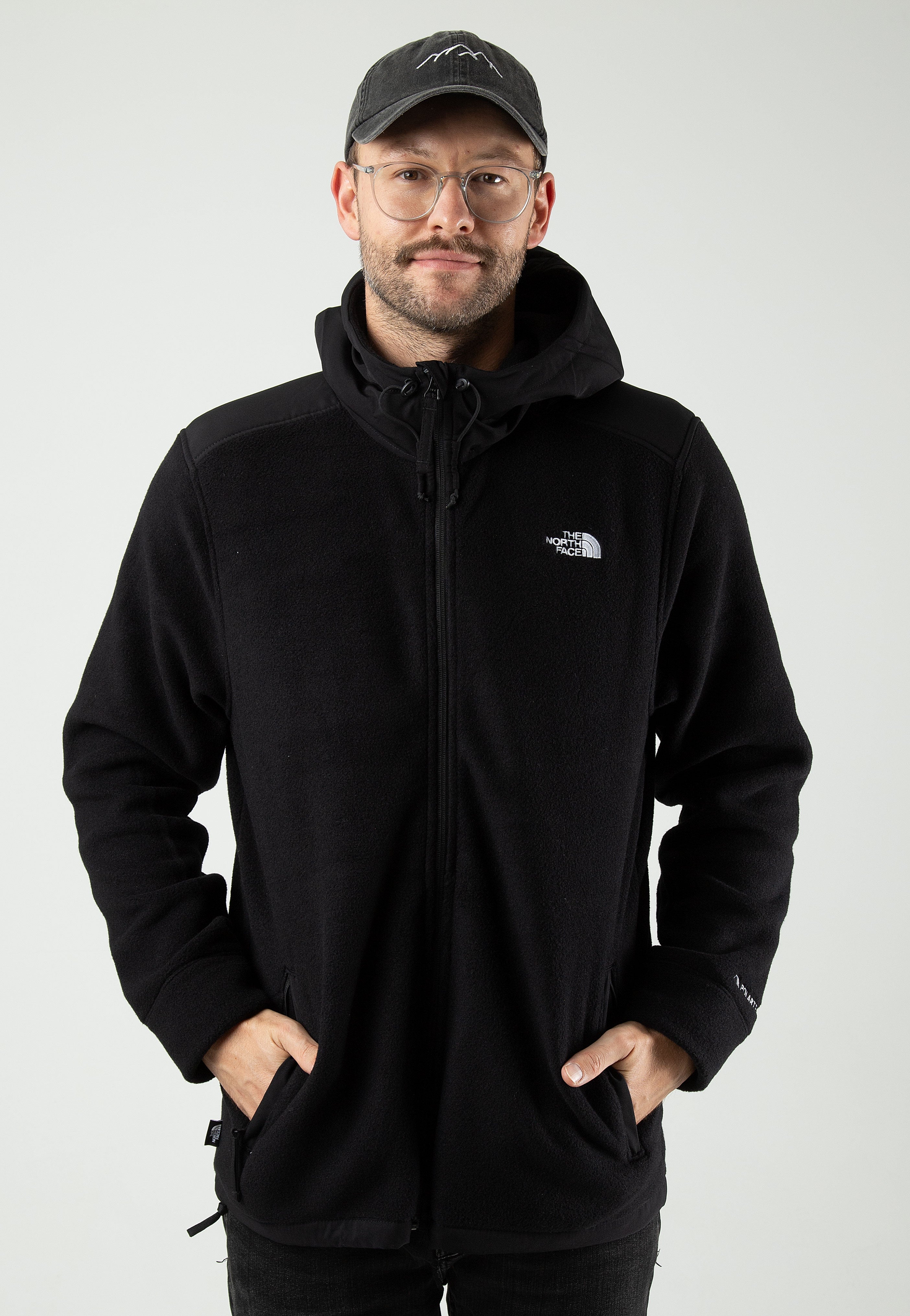 The North Face Alpine Polartec 200 Hooded Tnf Black Tnf Black Jack