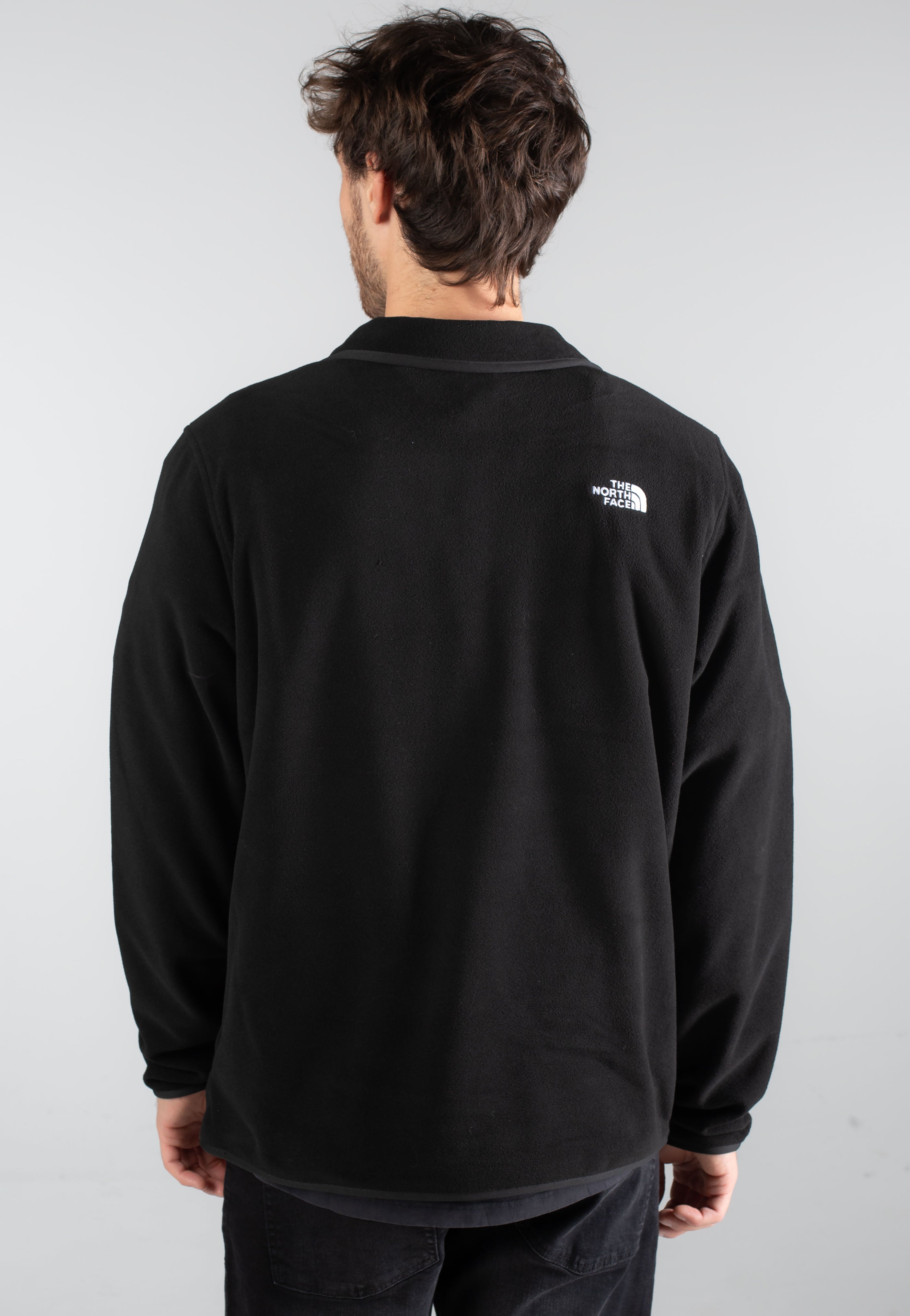 The North Face - Glacier Fleece 1/4 Zip TNF Black - Sweater | Men-Image