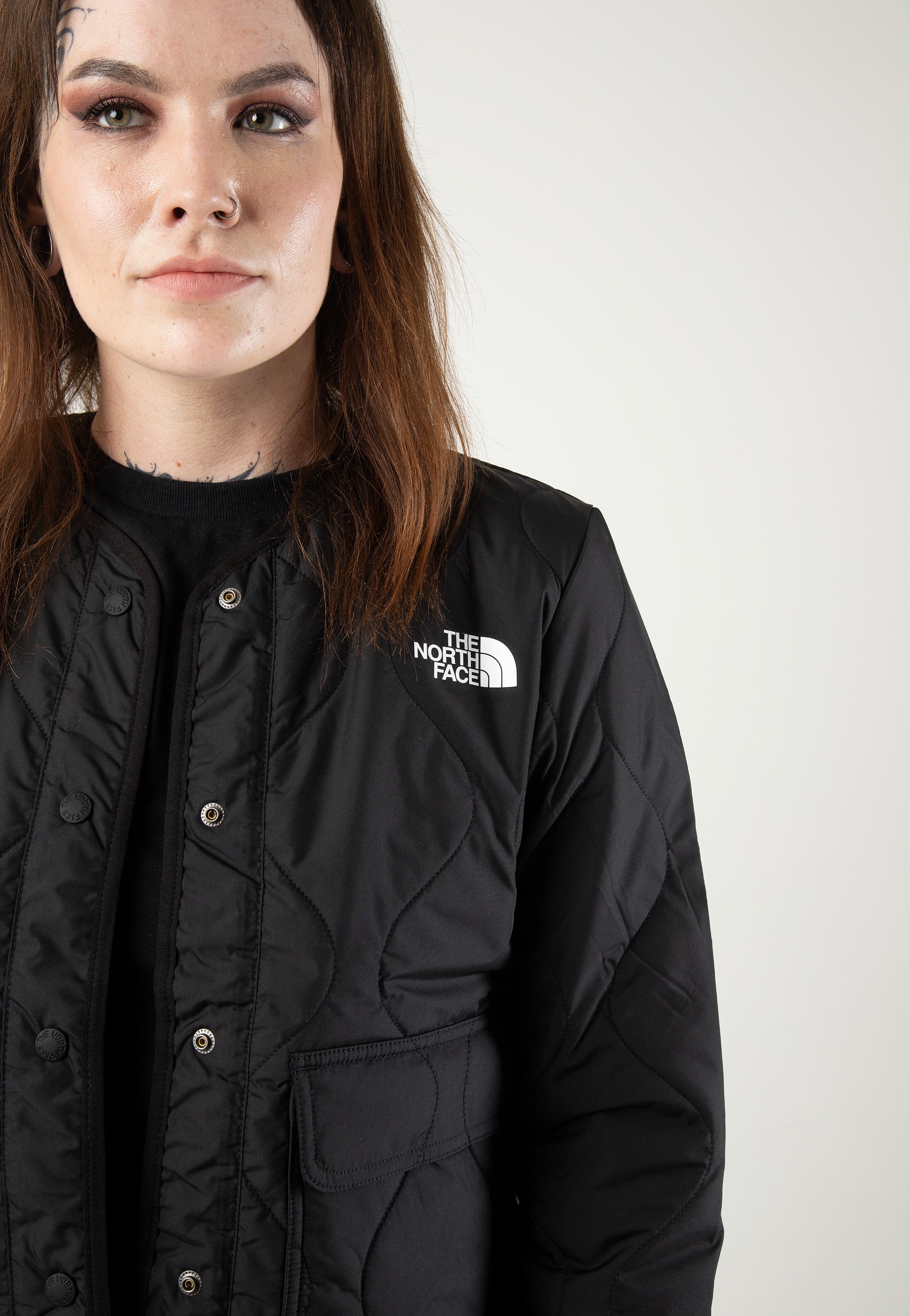 The North Face - Women’s Ampato Quilted Tnf Black - Jacket | Women-Image
