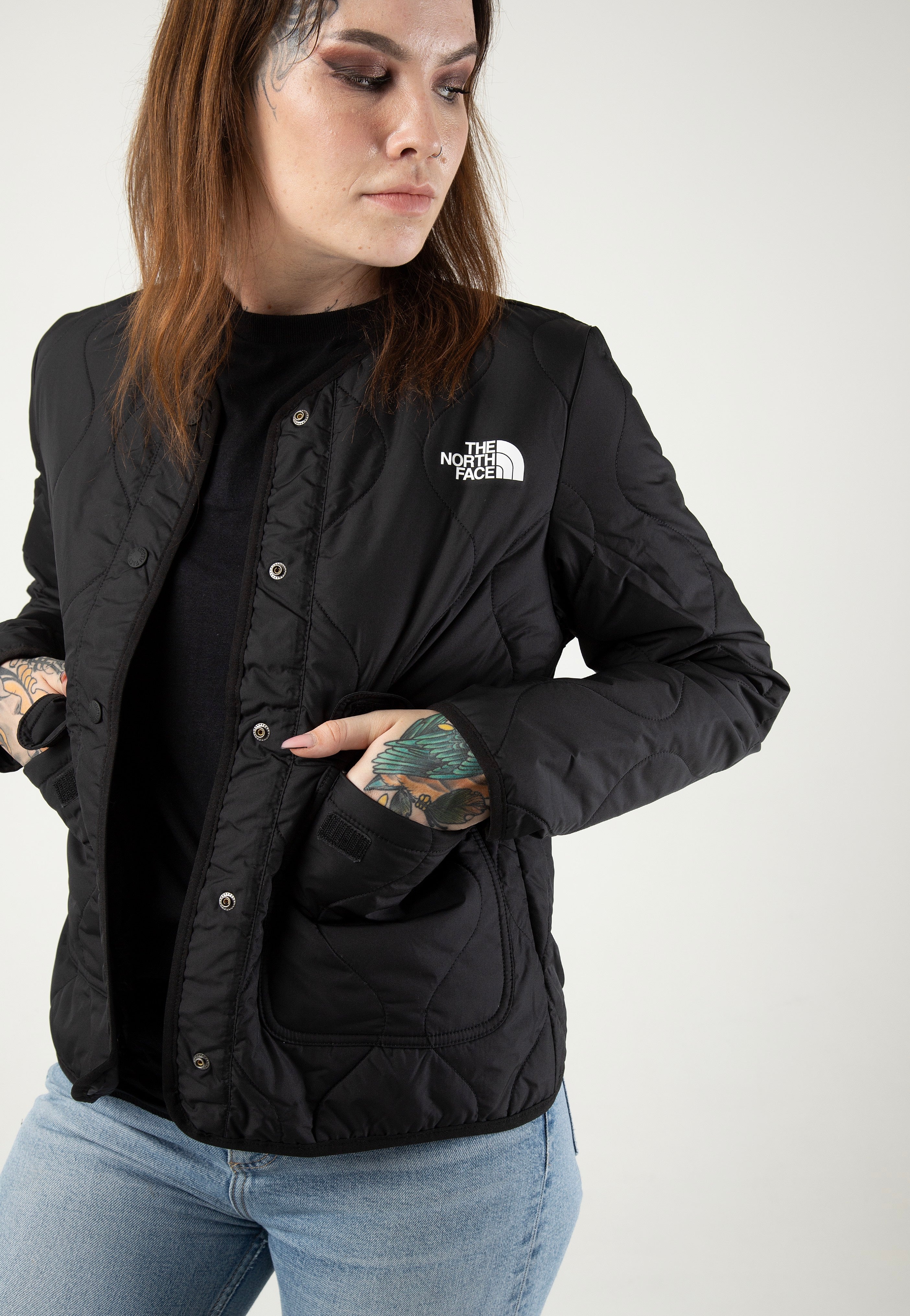The North Face - Women’s Ampato Quilted Tnf Black - Jacket | Women-Image