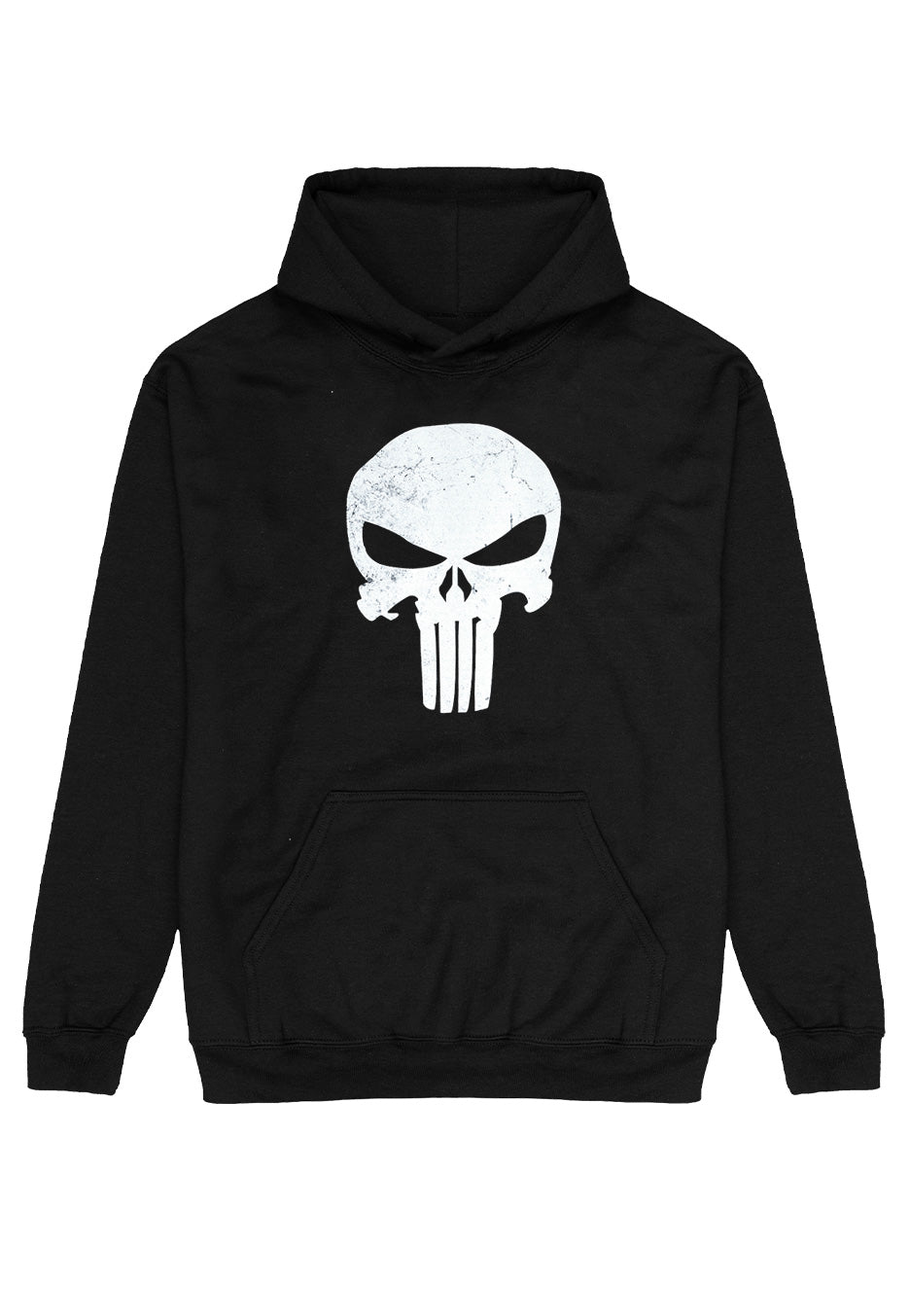 The Punisher - Distressed Skull - Hoodie | Neutral-Image