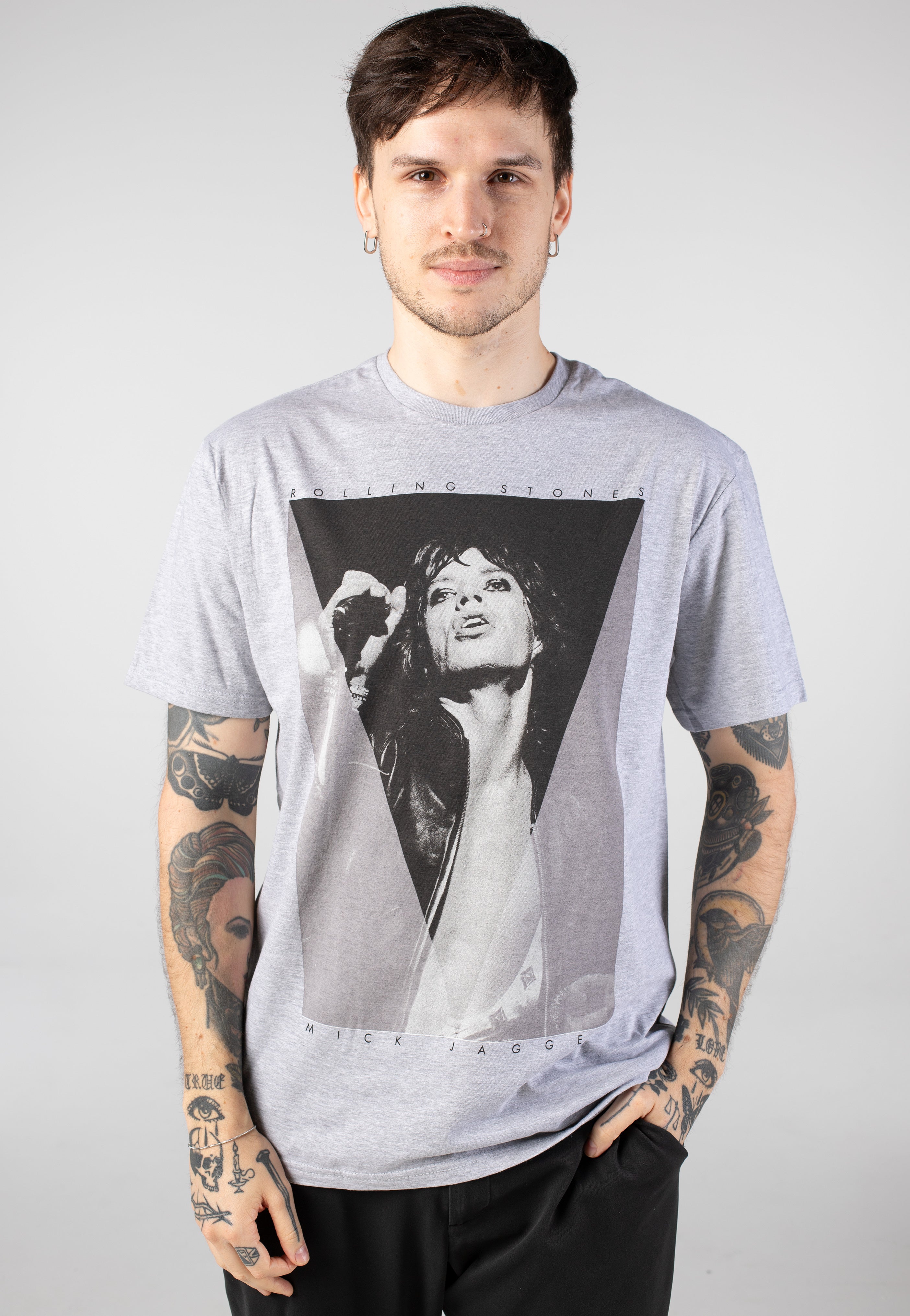 The Rolling Stones - Mick Triangle - T-Shirt | Men-Image