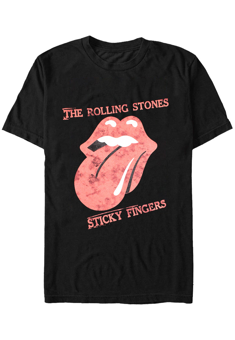 The Rolling Stones - Sticky Fingers Tracklist - T-Shirt | Neutral-Image