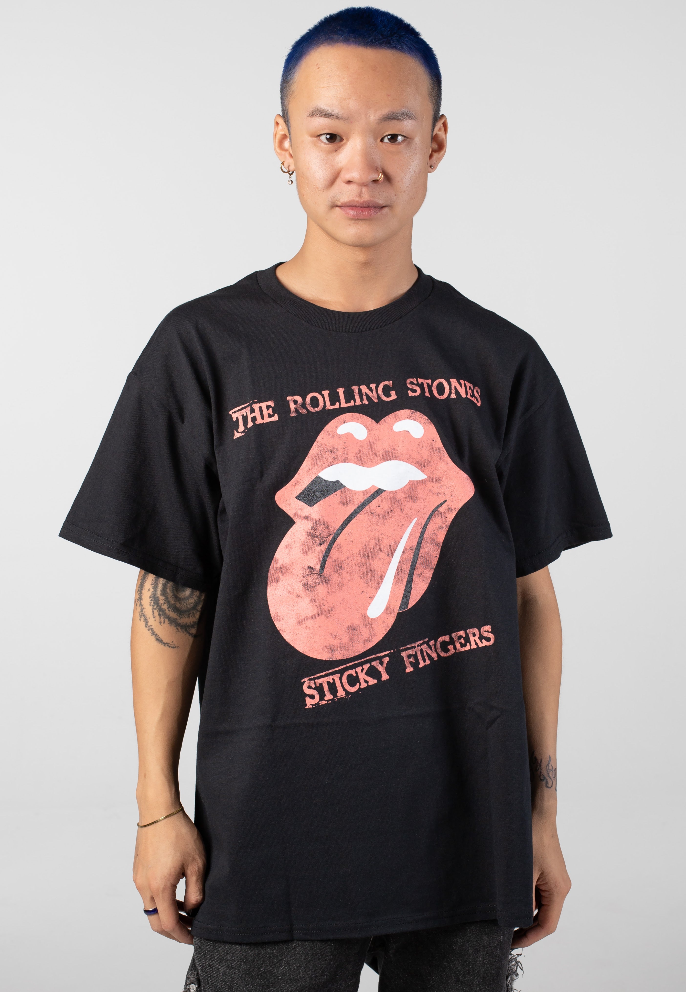 The Rolling Stones - Sticky Fingers Tracklist - T-Shirt | Men-Image