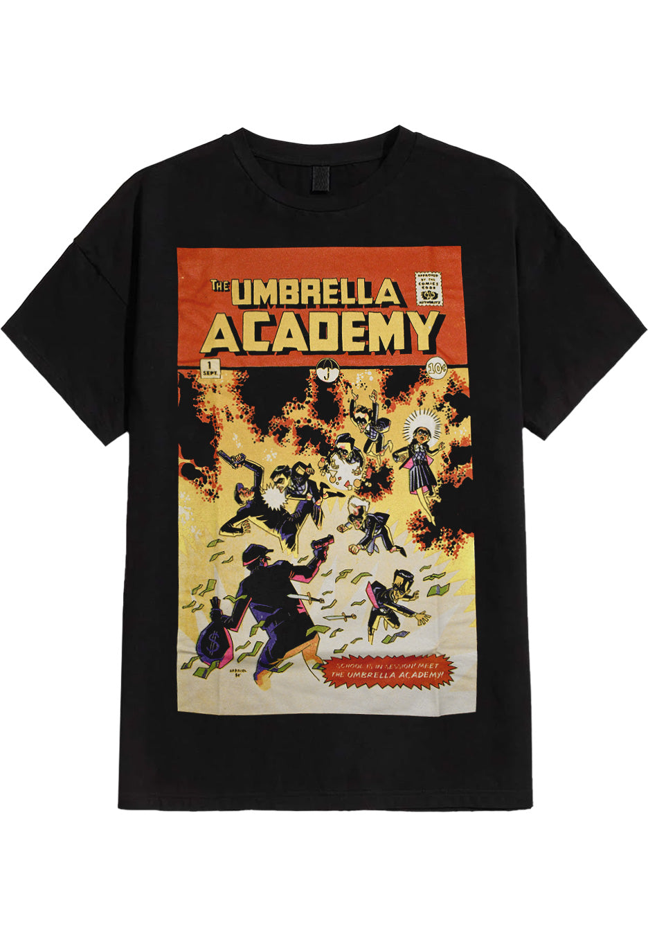 The Umbrella Academy - Comic Cover - T-Shirt | Neutral-Image