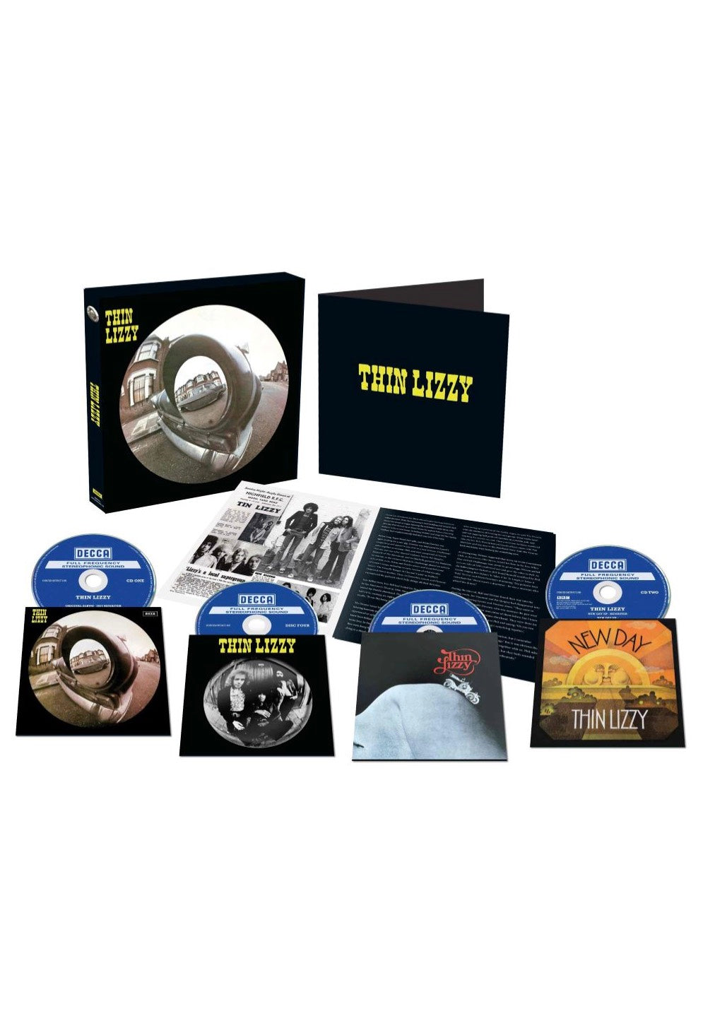 Thin Lizzy - Thin Lizzy Ltd. - 3 CD + Blu Ray | Neutral-Image