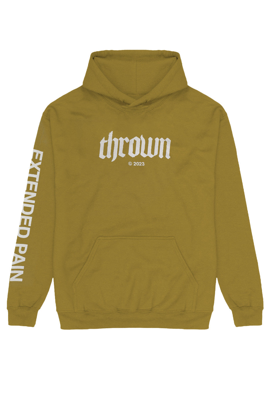 Thrown - Logo C 2023 Military Green - Hoodie | Neutral-Image