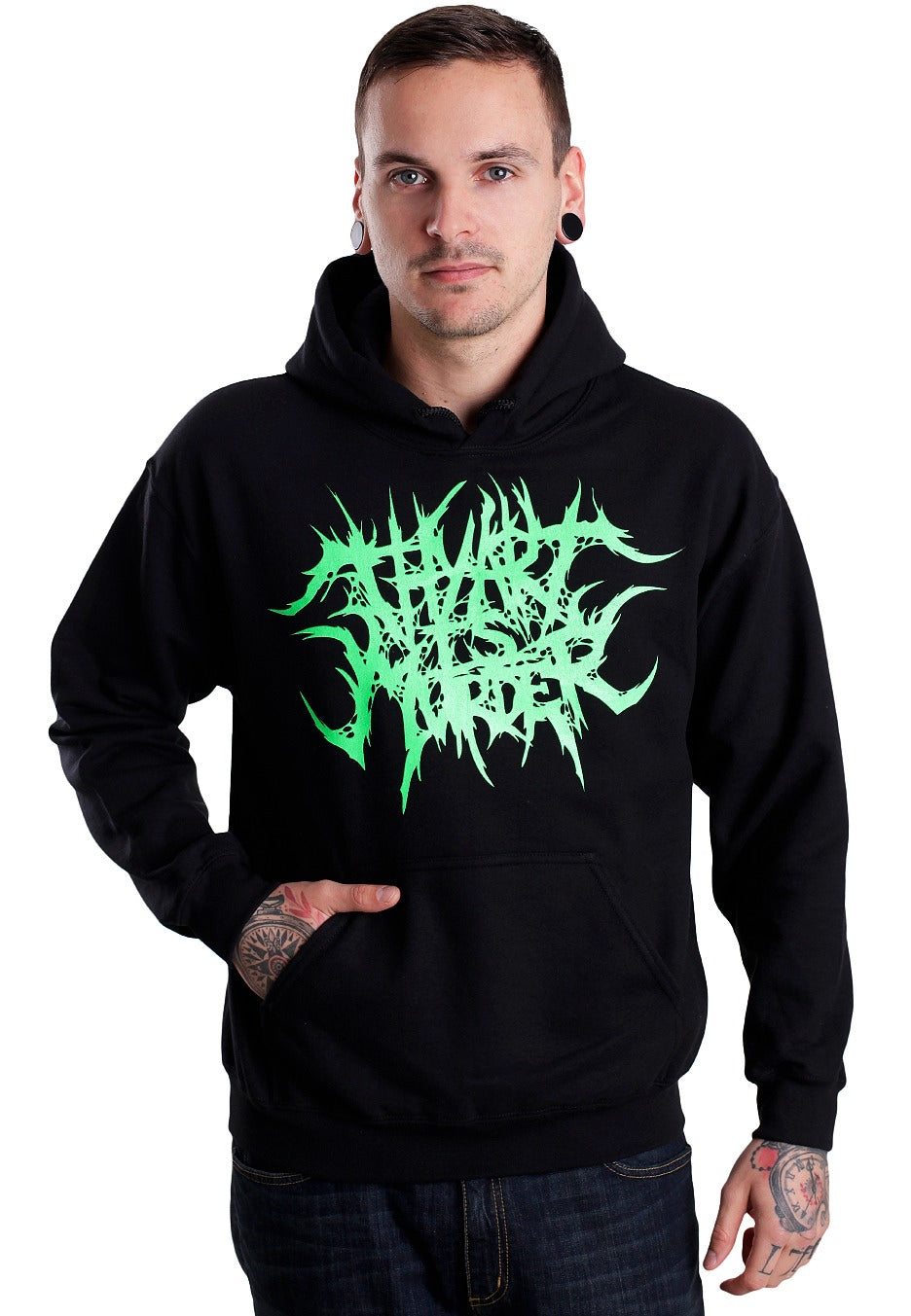 Thy Art Is Murder - Logo Strain - Hoodie | Men-Image