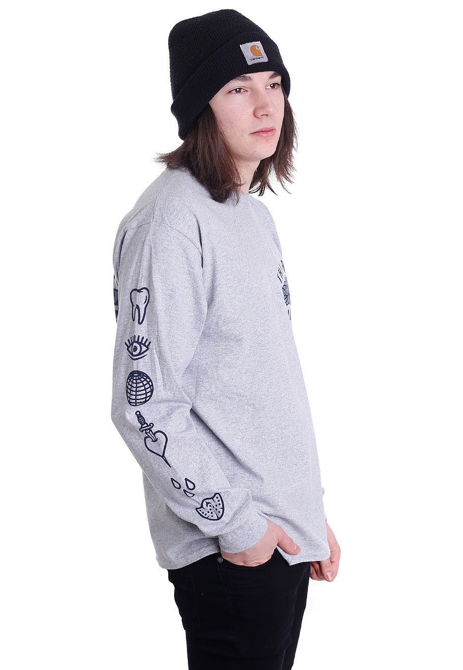 Thy Art Is Murder - Not Afraid Sportsgrey - Longsleeve | Men-Image