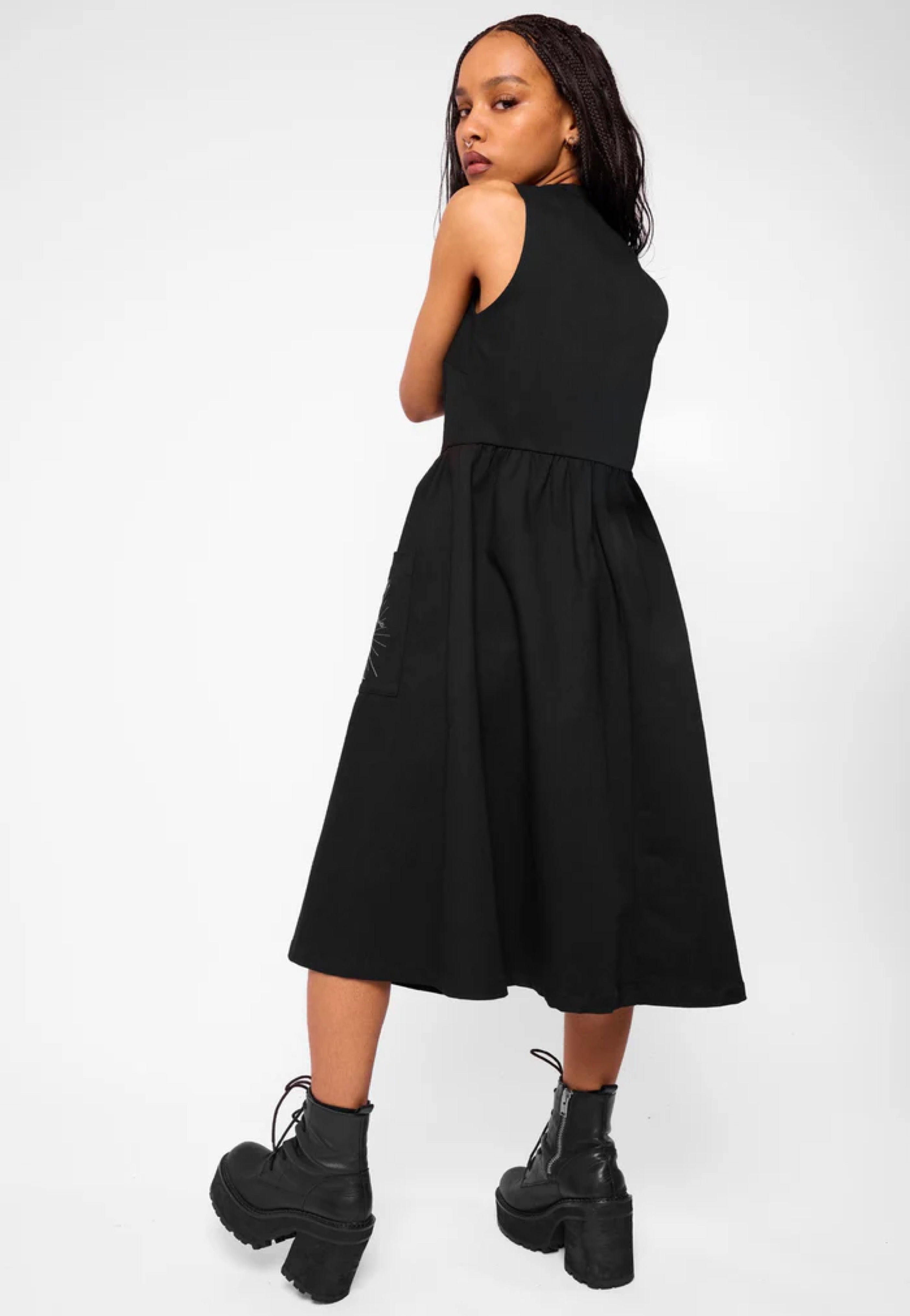 Mary Wyatt - Tilda Smock Black - Dress | Women-Image