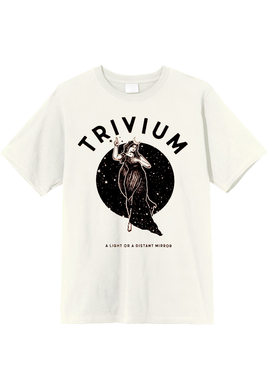 Trivium Moon Goddess Natural Camiseta