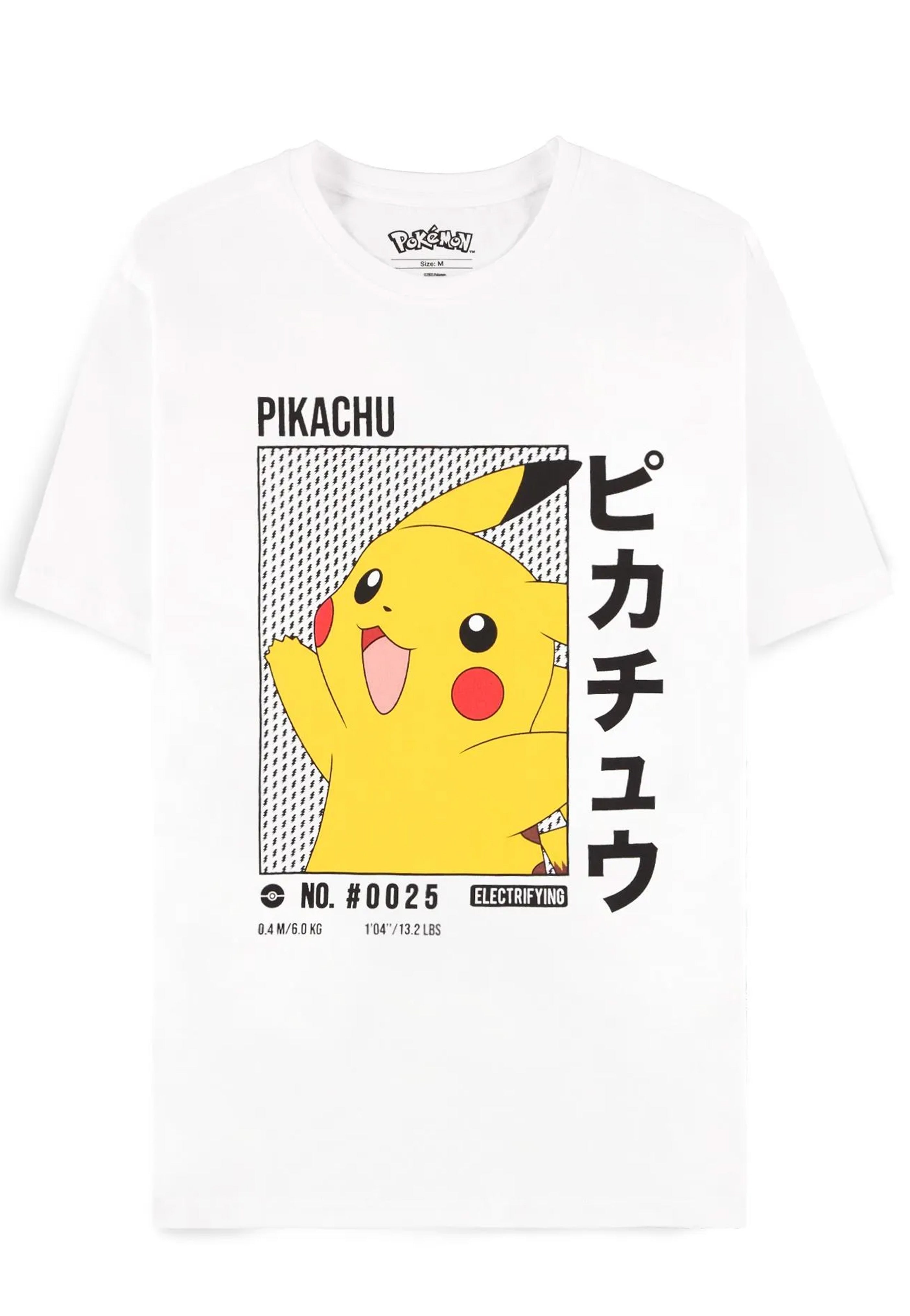 Pokémon - Pikachu White - T-Shirt | Nuclear Blast