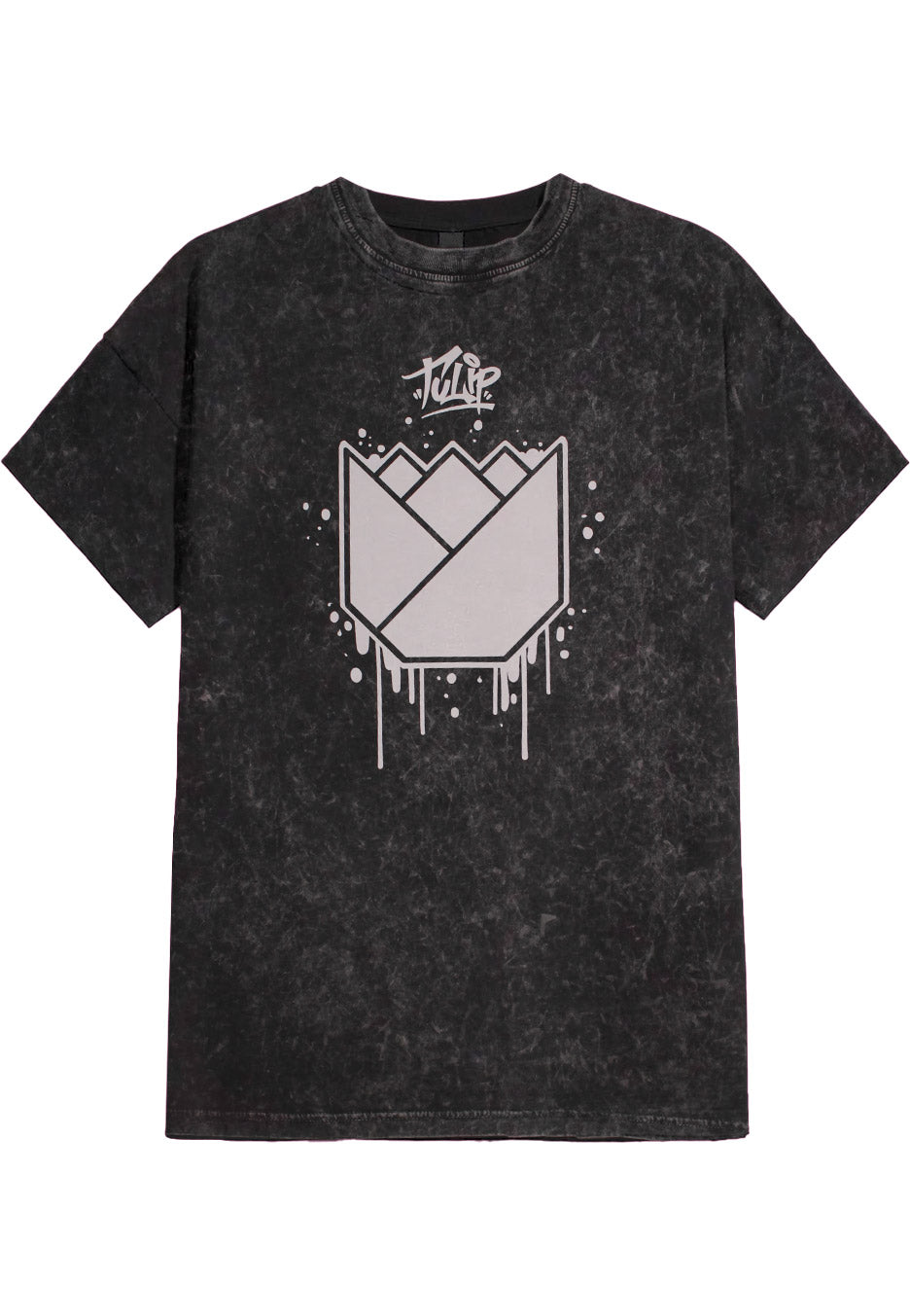 Tulip - Acid Wash - T-Shirt | Neutral-Image