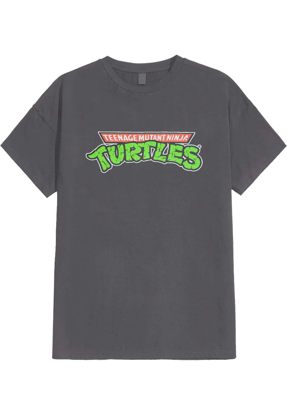 Turtles - TMNT Classic Logo Grey - T-Shirt | Neutral-Image