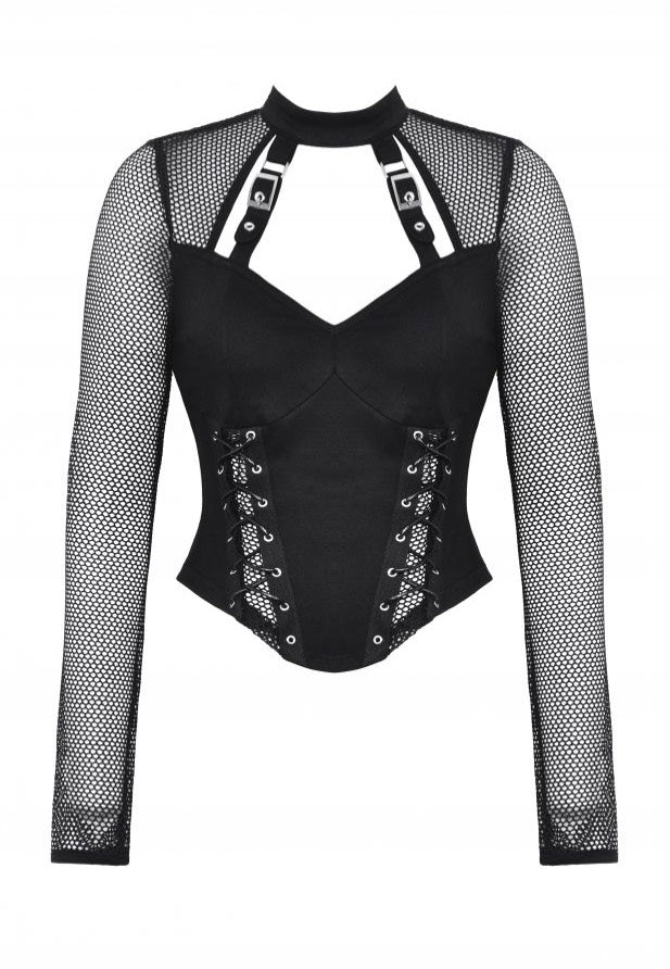 Dark In Love - Punk Dark Studded - Longsleeve | Women-Image