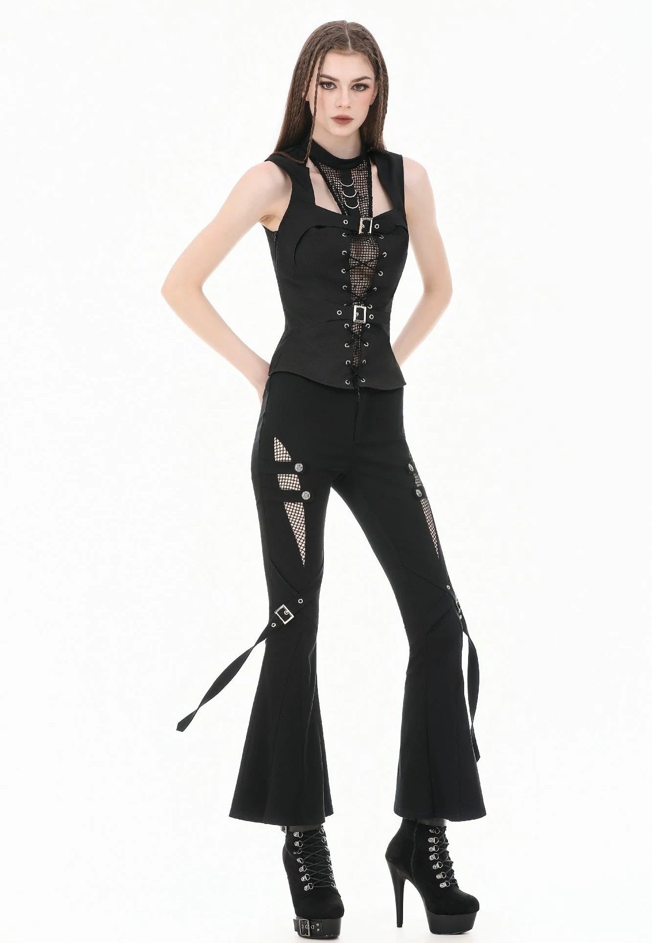 Dark In Love Iron Covenant Punk Dark Wear Top
