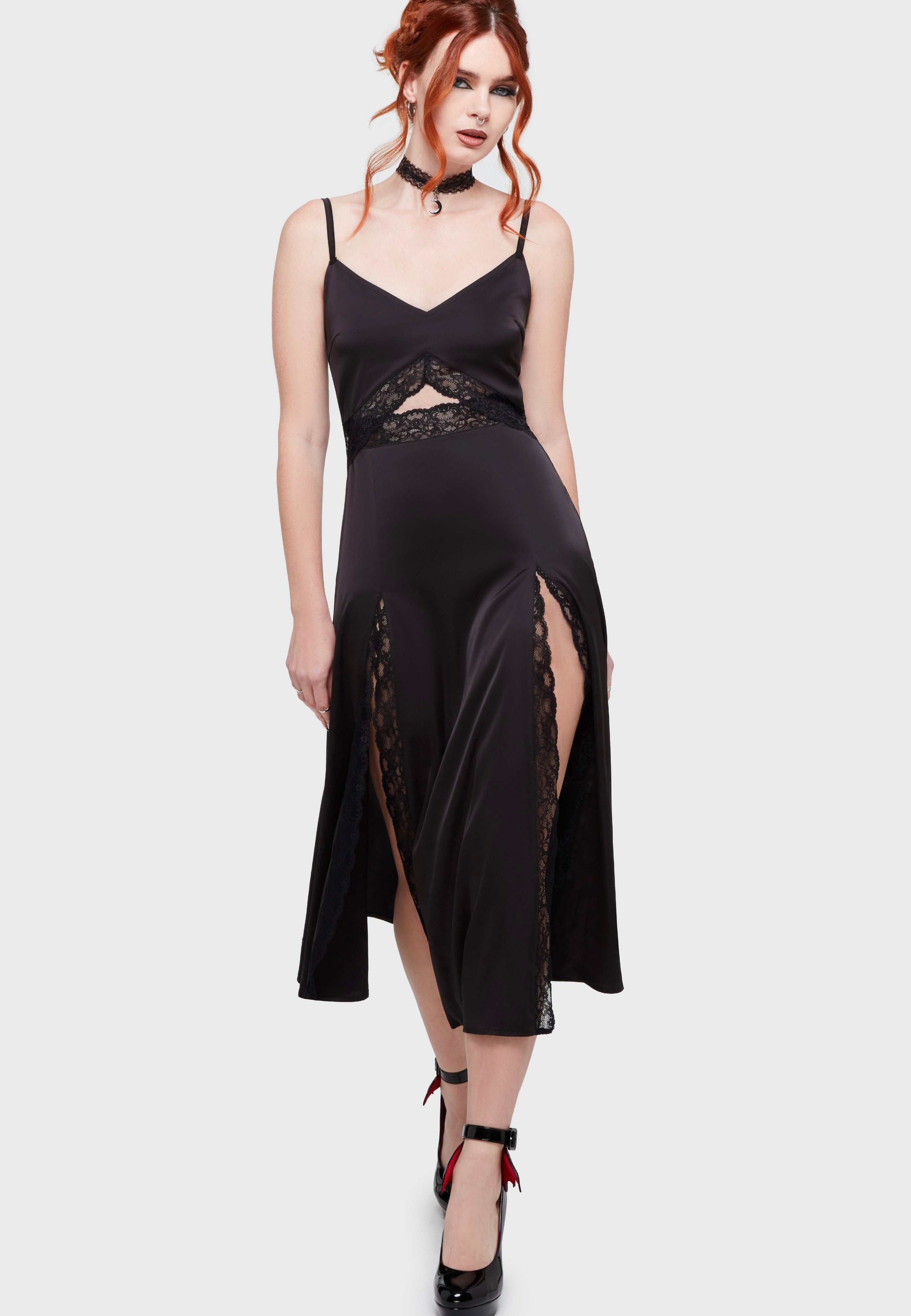 Killstar - Twilight Waltz Midi Black - Dress | Nuclear Blast