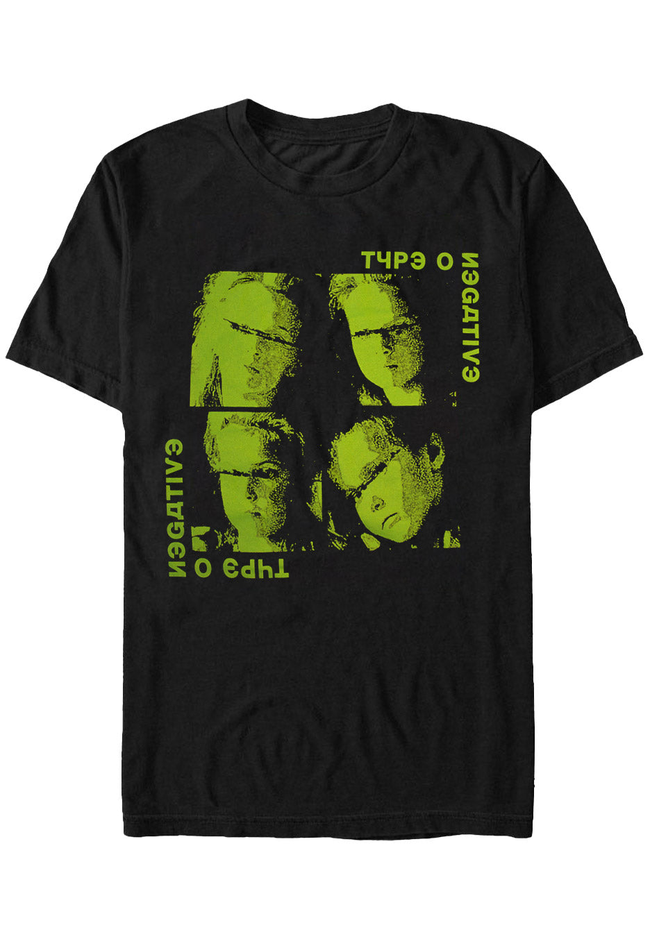 Type O Negative Four Faces T Shirt Nuclear Blast