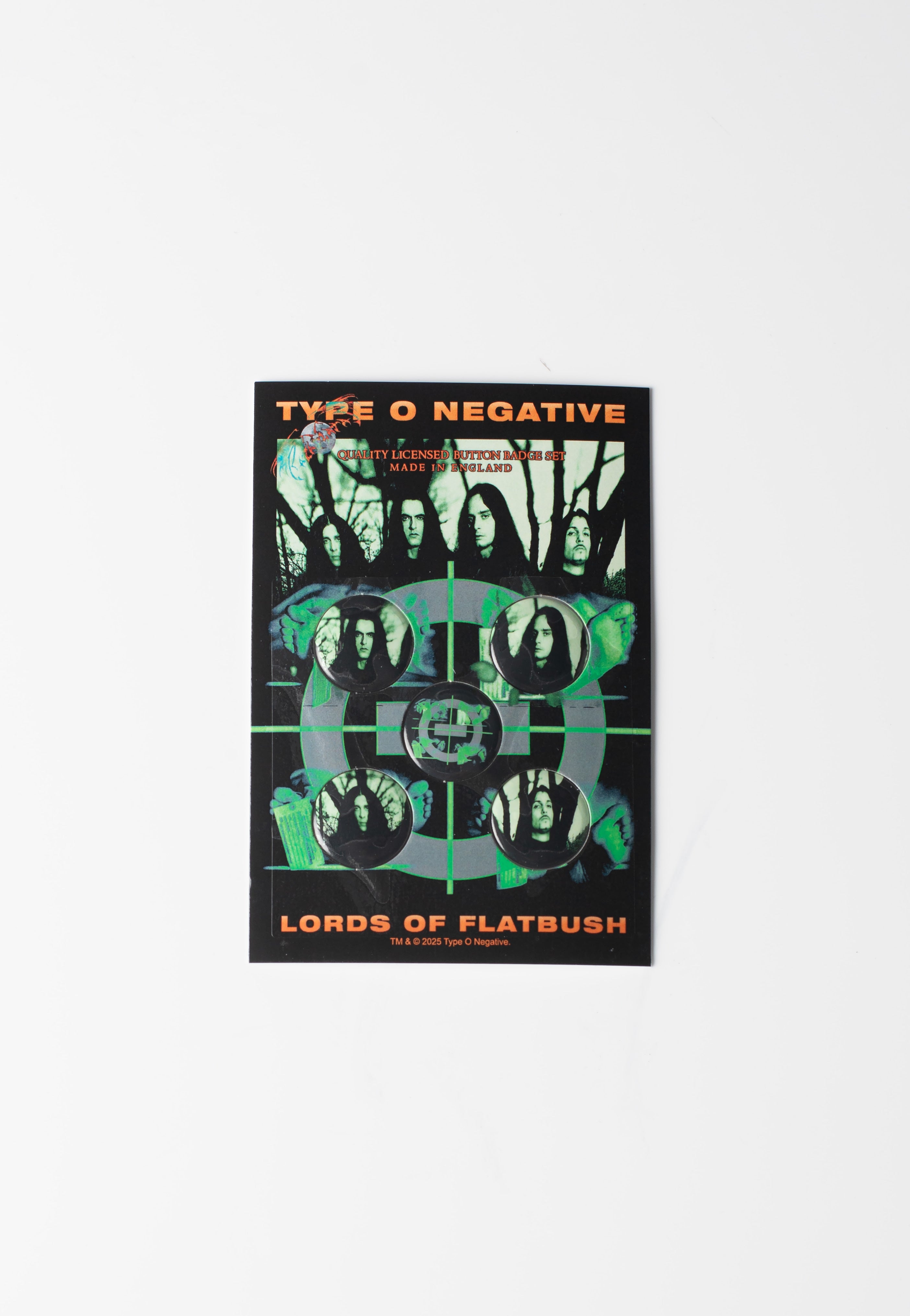 Type O Negative - Lords Of Flatbush - Button | Neutral-Image