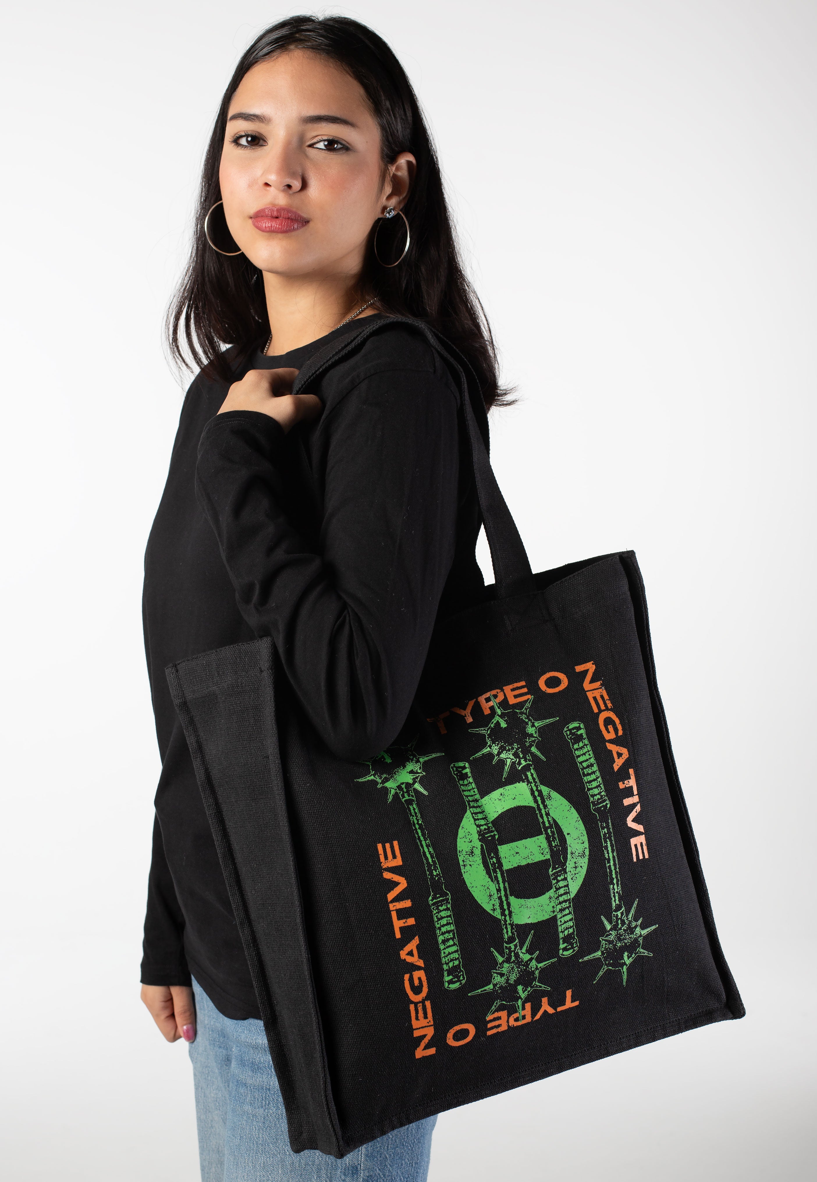 Type O Negative - Spiked Club - Tote Bag | Neutral-Image