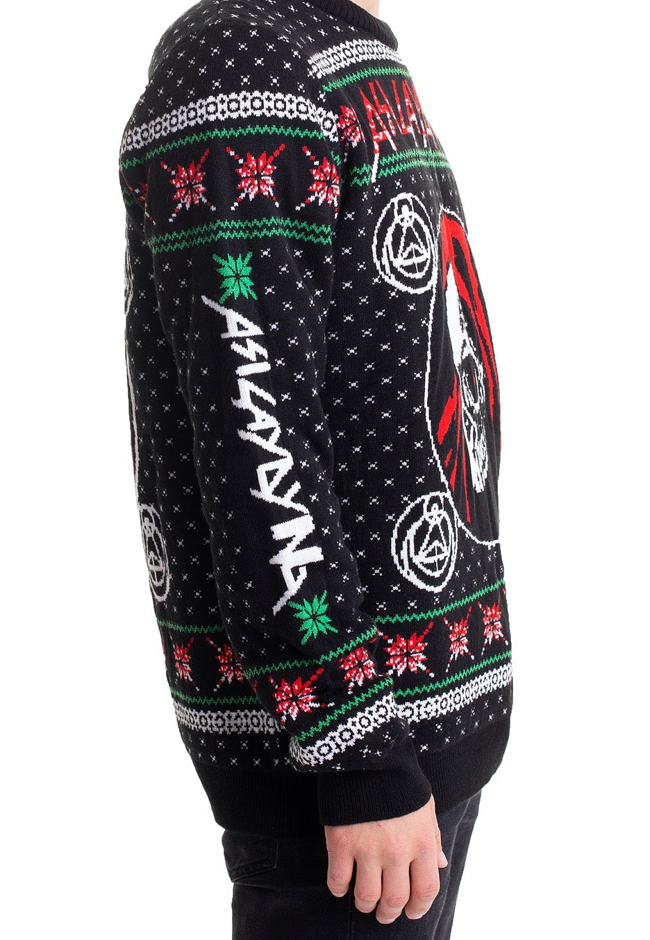 As I Lay Dying Shaped By Fire Limited Winter Knit Jersey de punto