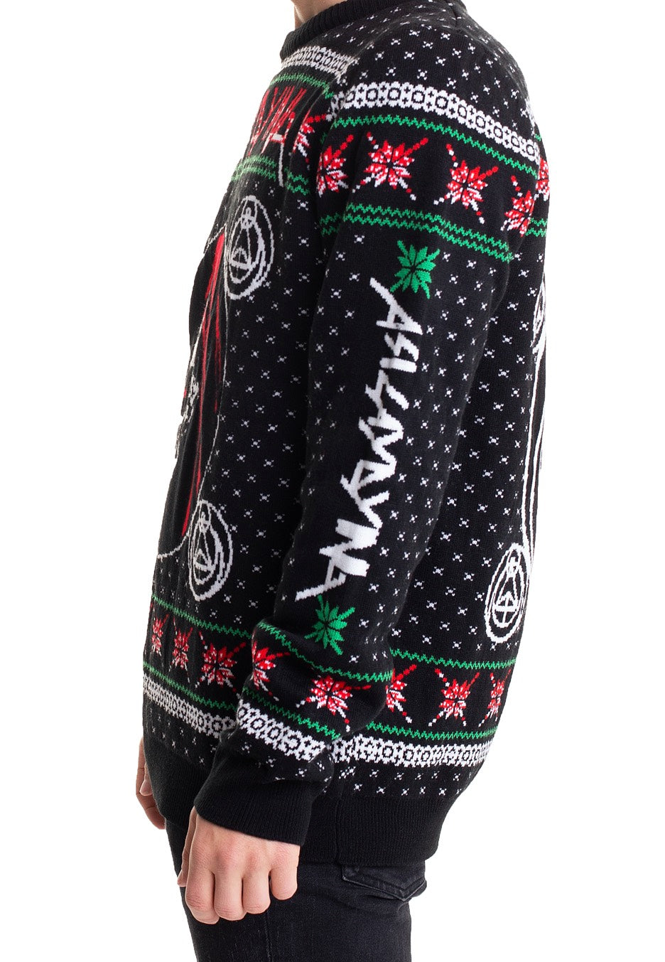 As I Lay Dying Shaped By Fire Limited Winter Knit Jersey de punto