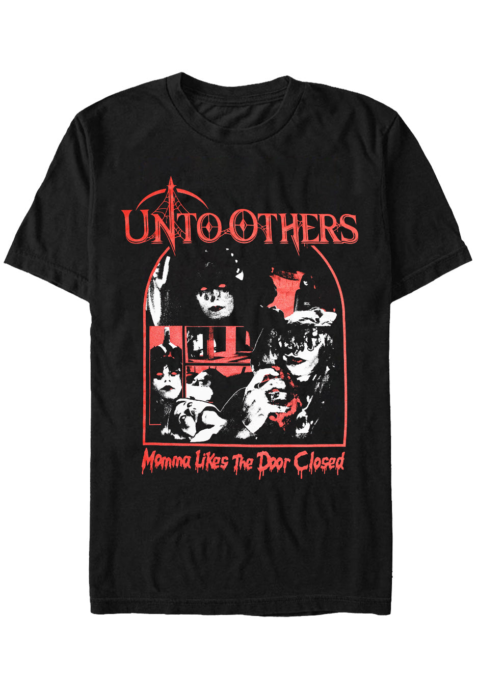 Unto Others - Momma Likes The Door Closed - T-Shirt | Neutral-Image