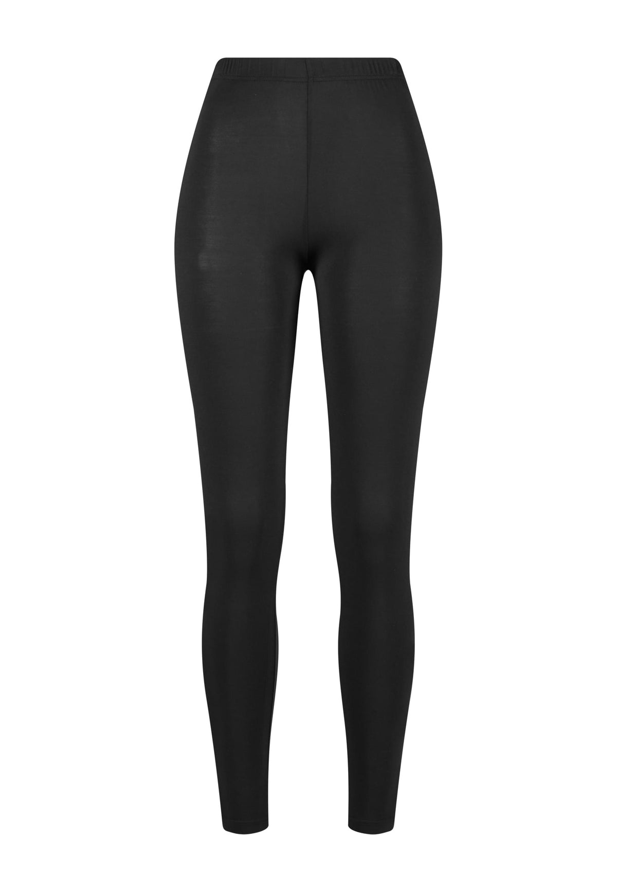 Urban Classics - Ladies Bamboo Pack Of 2 Black+Black - Leggings | Women-Image