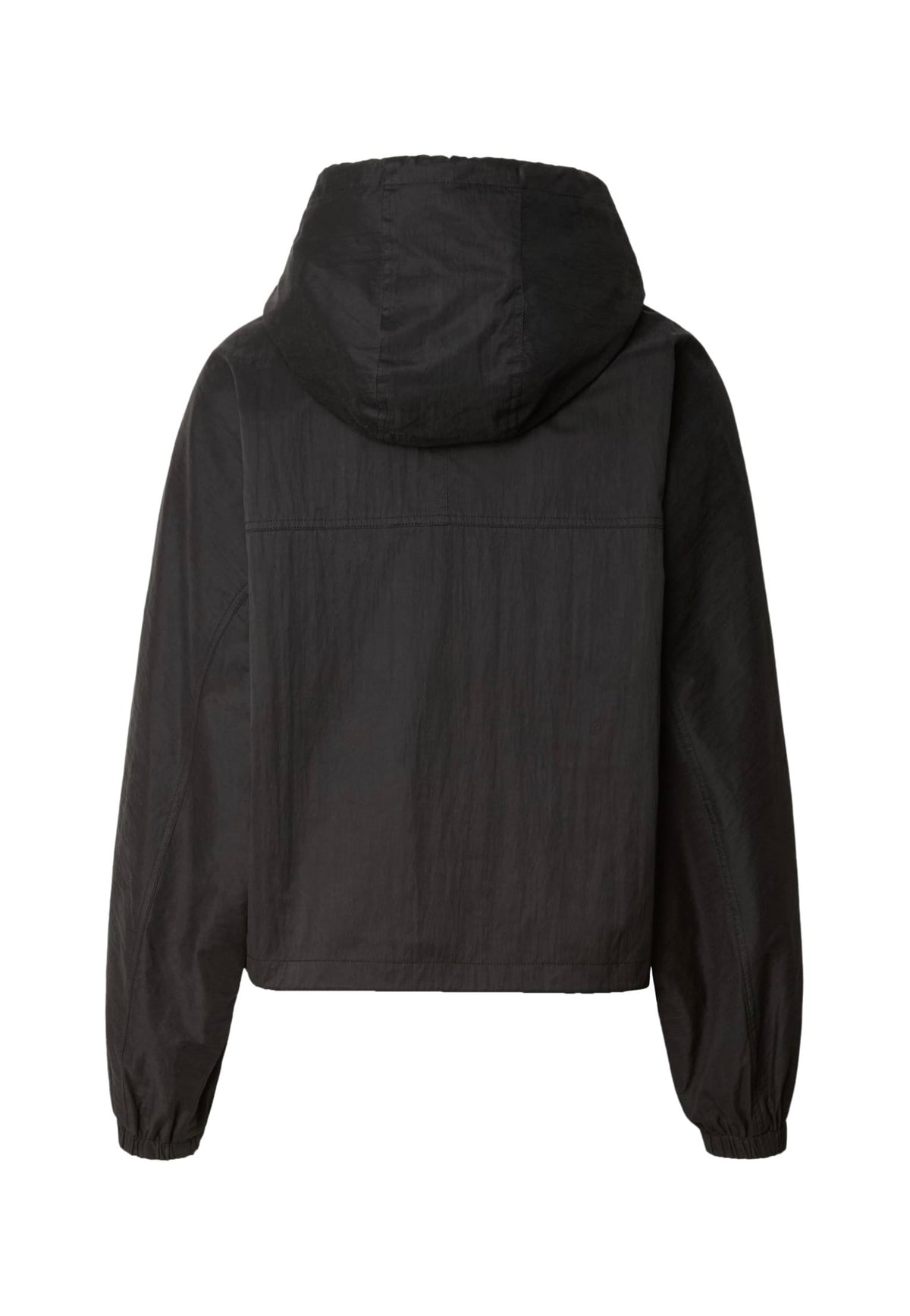 Urban Classics Ladies Oversized Hooded Black Chaqueta