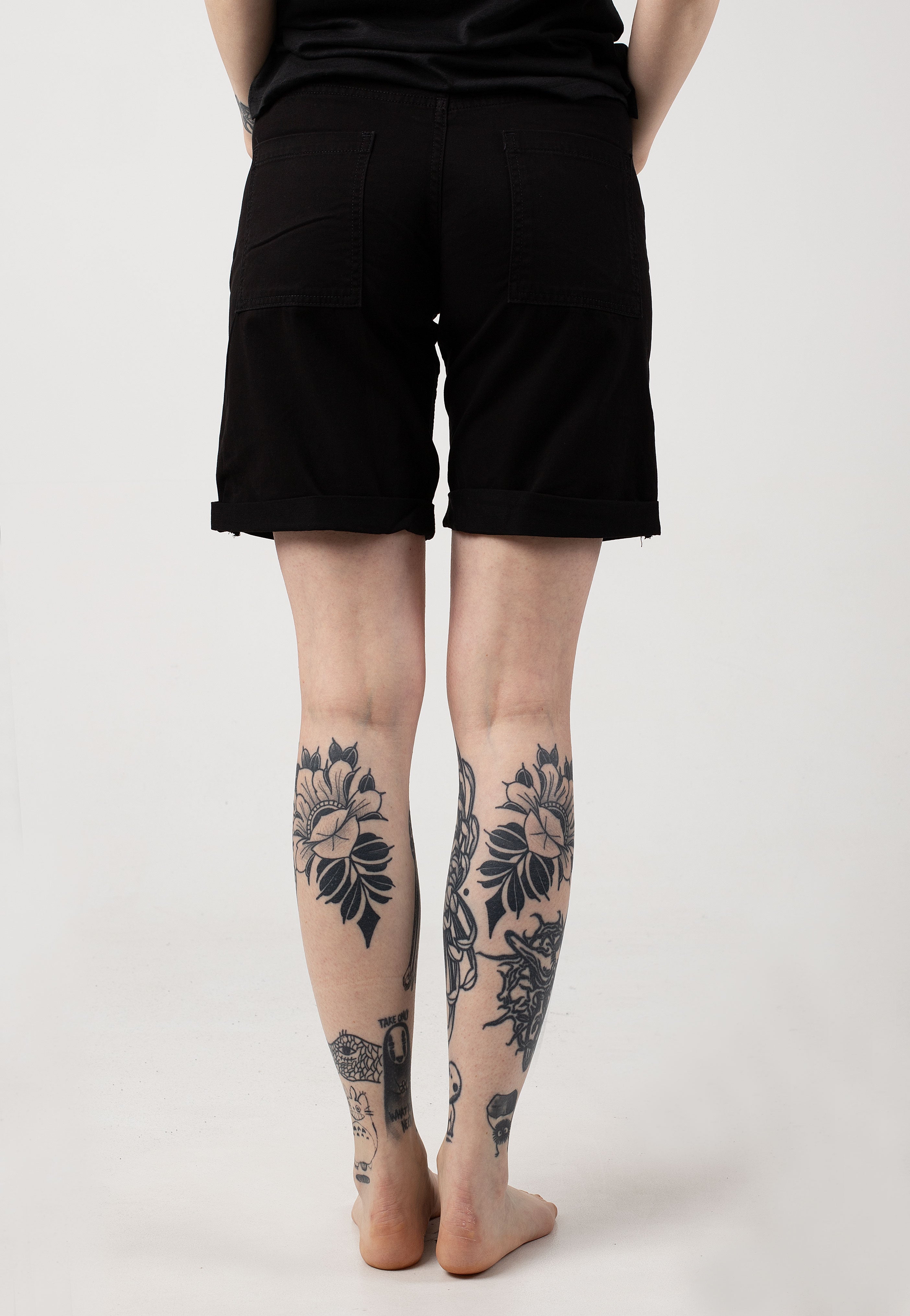 Urban Classics - Ladies Organic Cotton Bermuda Black - Shorts