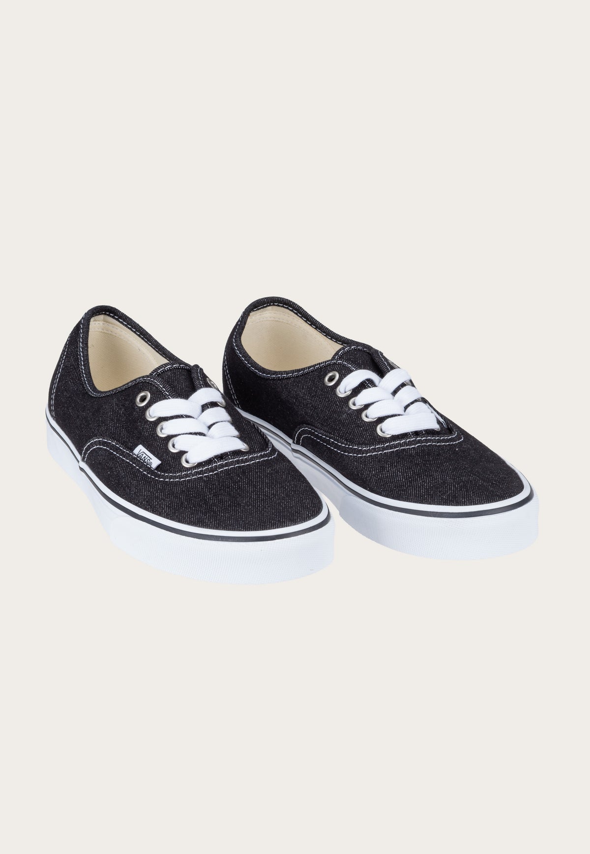 Vans Authentic Denim Black/White Zapatos