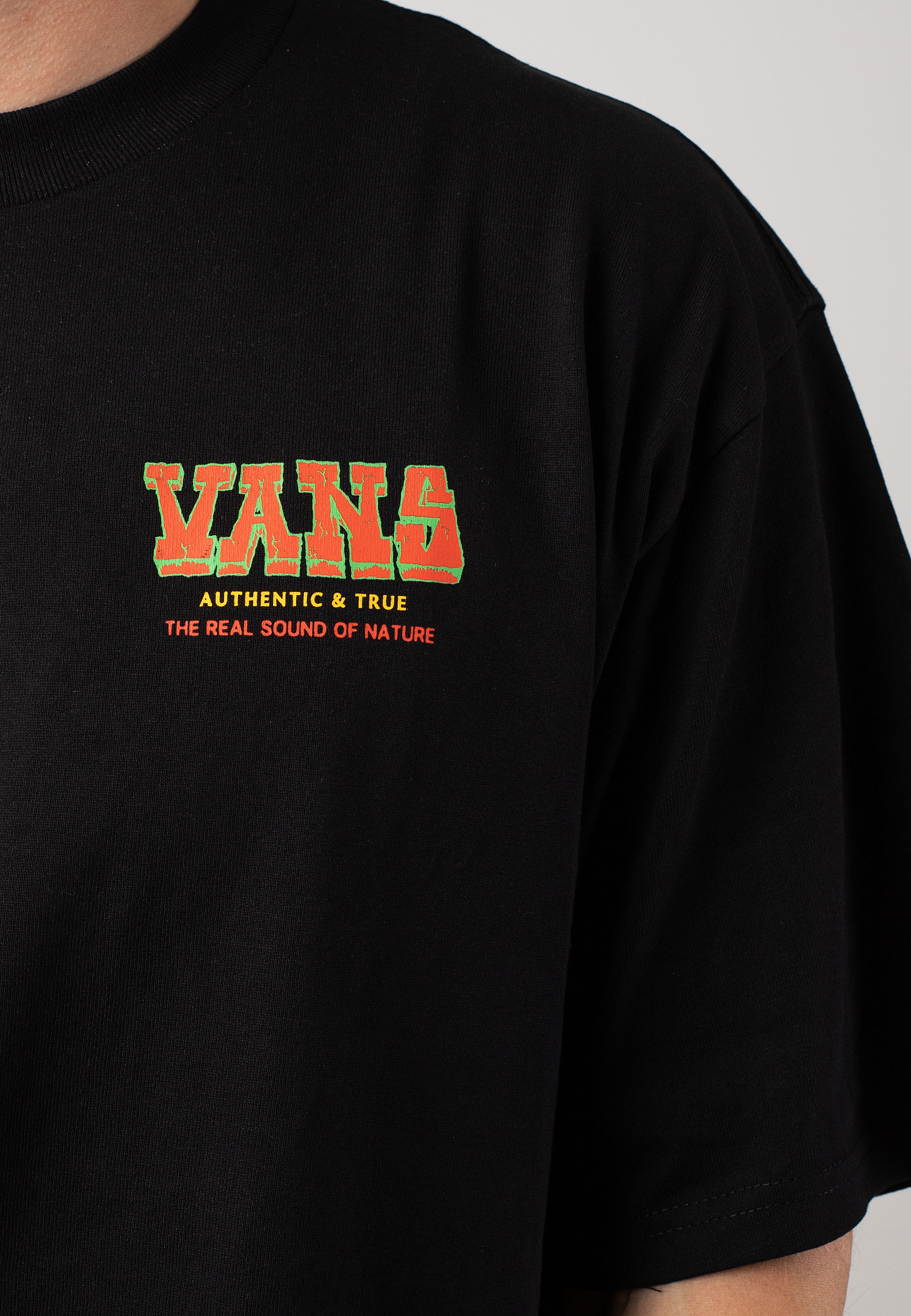 Vans - Authentic And True Loose Black - T-Shirt | Men-Image