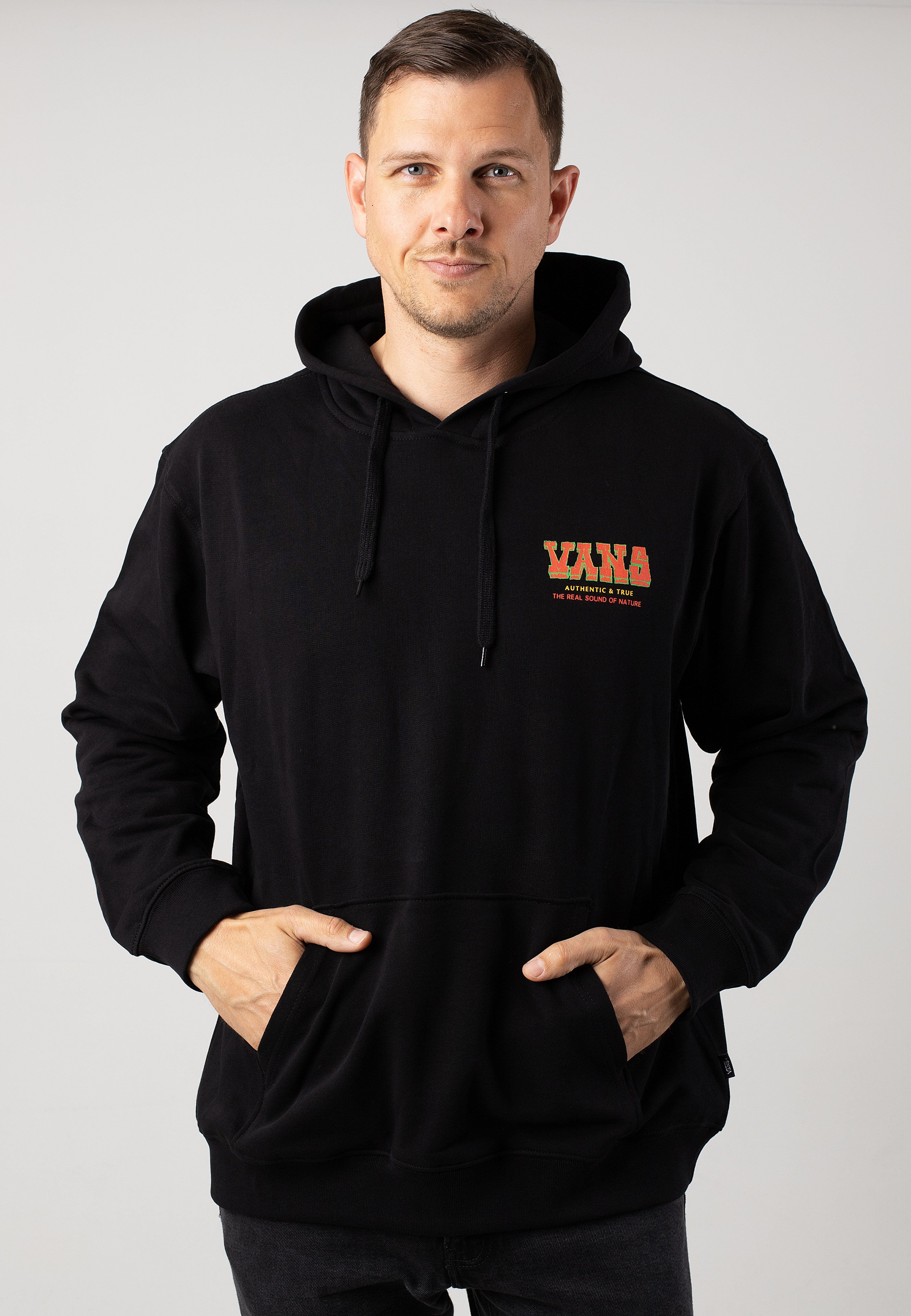 Vans - Authentic And True Loose PO Black - Hoodie | Men-Image