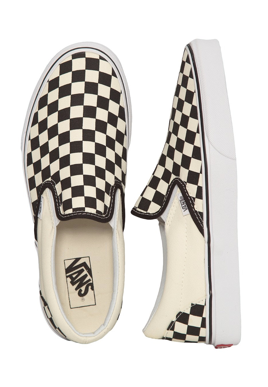 Vans - Classic Slip-On Black/White Checkerboard - Shoes | Neutral-Image