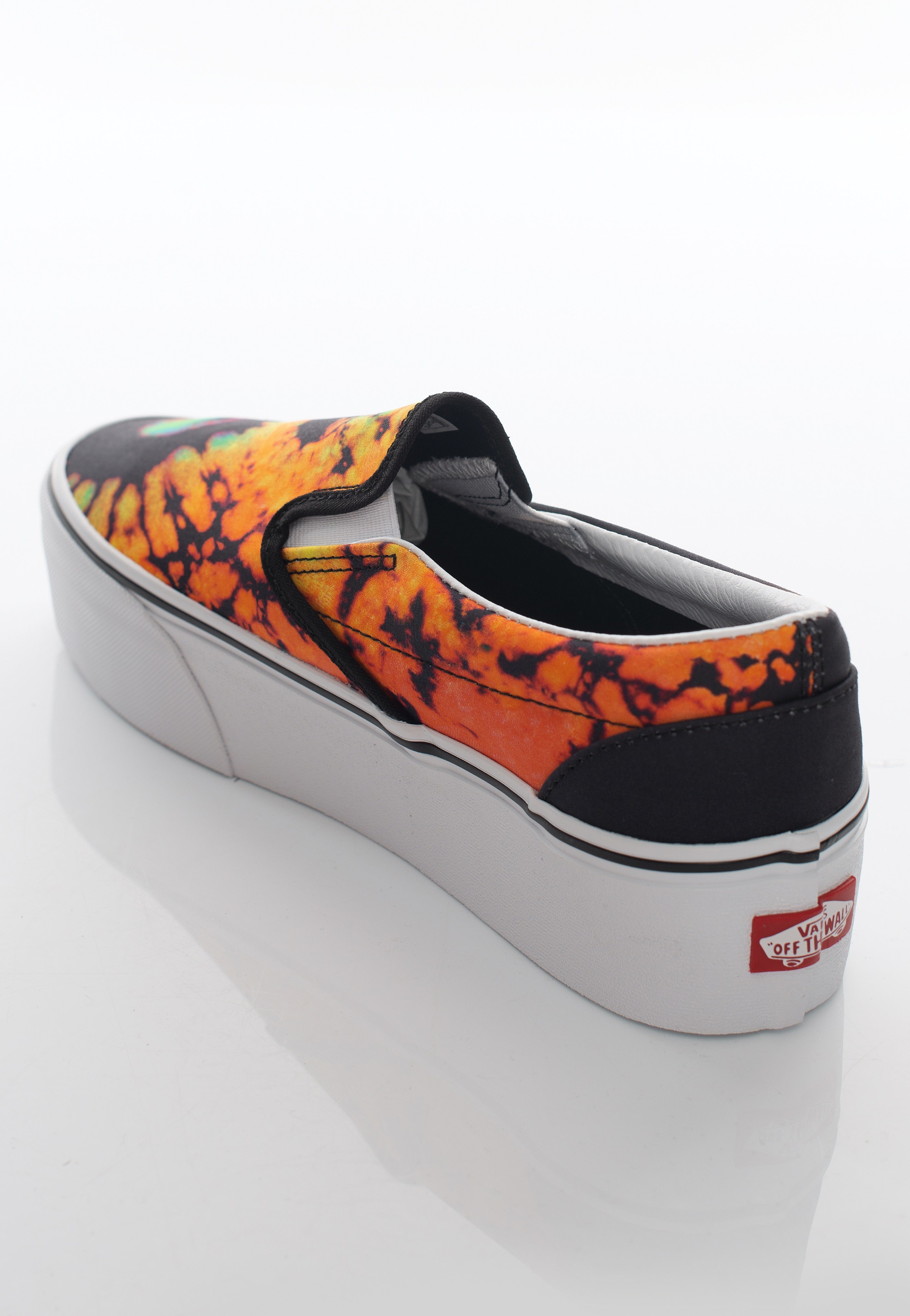 Vans - Classic Slip On Stackform Paradoxical Black/Multi - Girl Shoes | Women-Image