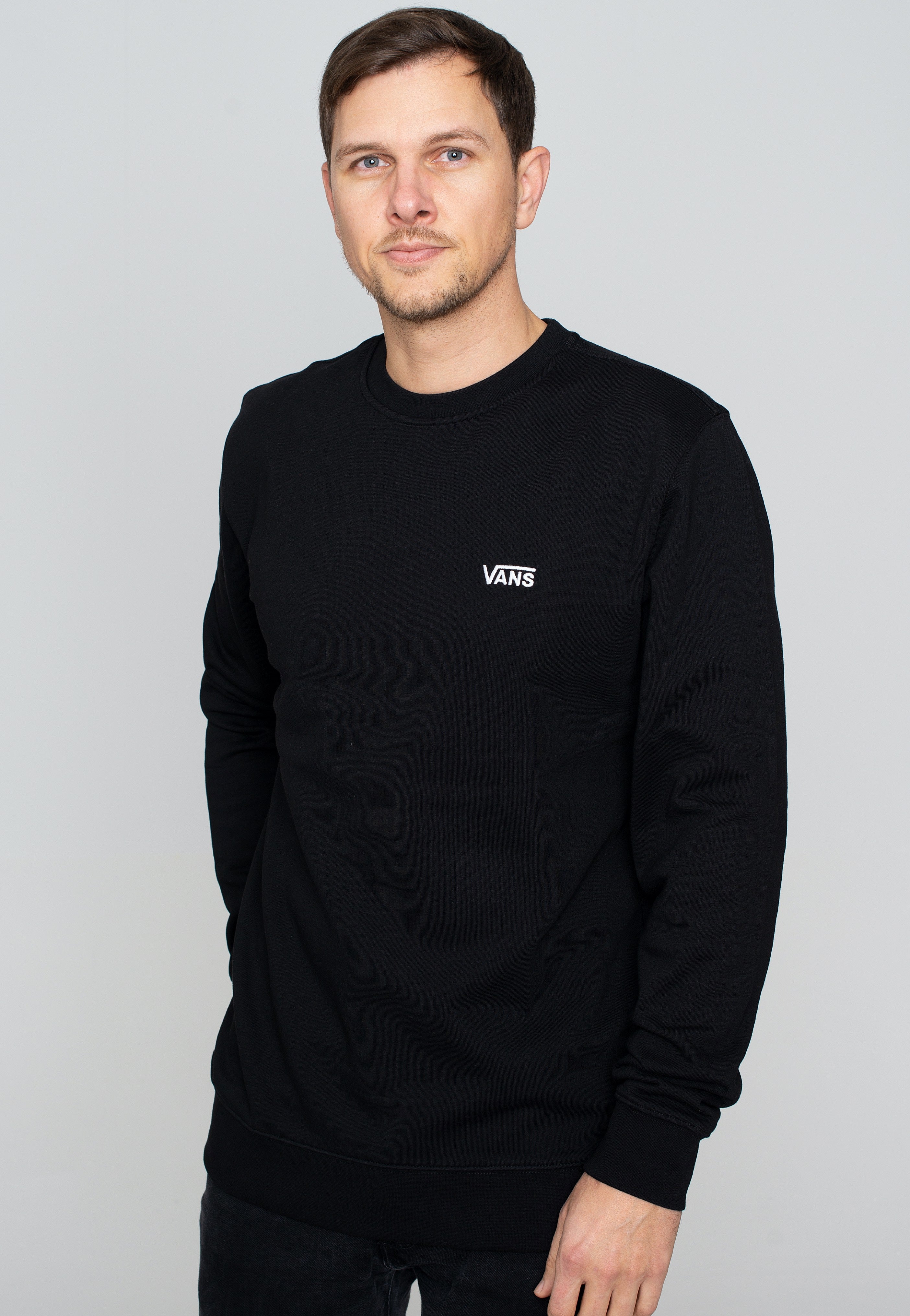 Vans Core Basic Crew Fleece Black Sweater Nuclear Blast