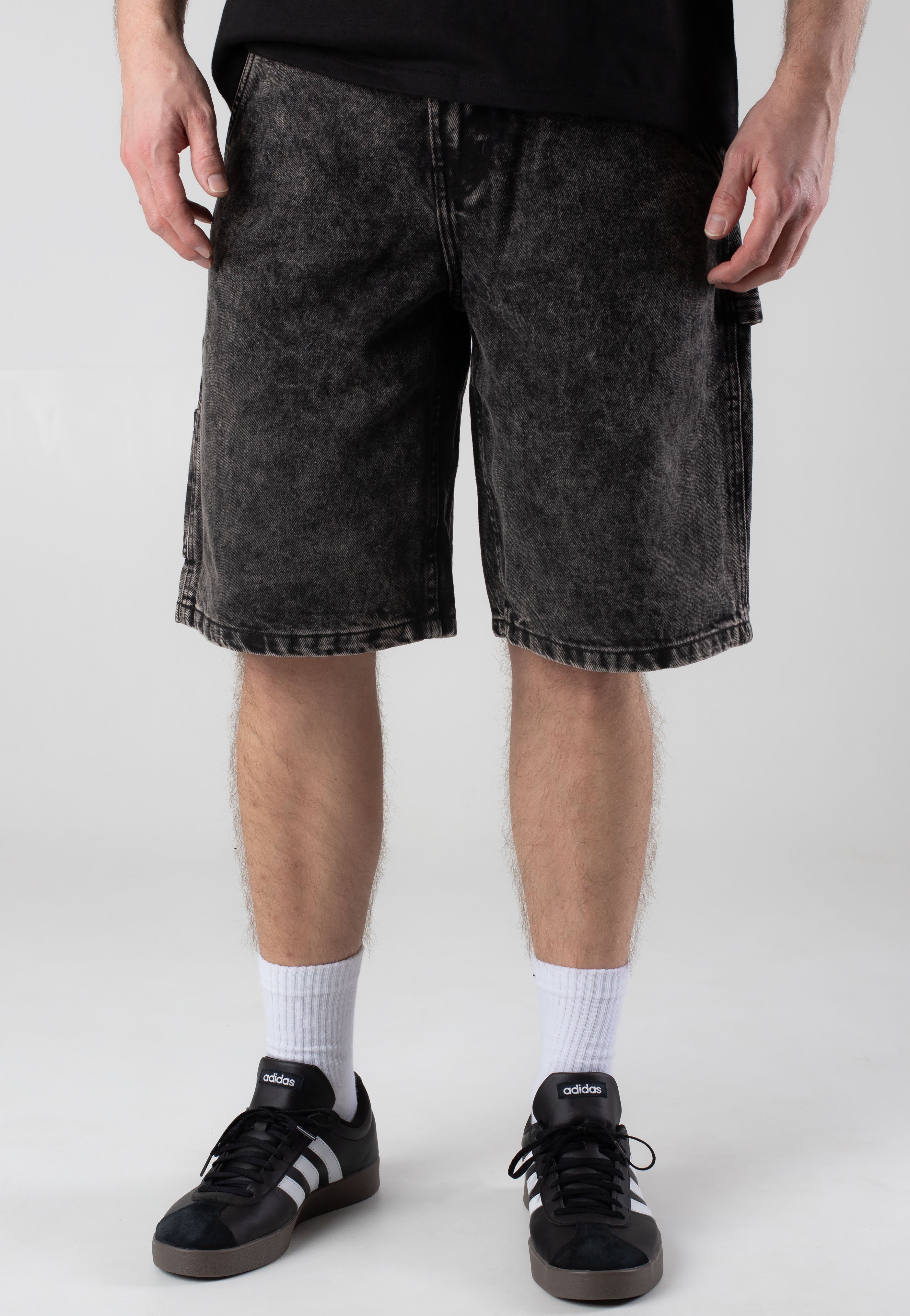 Vans - Drill Chore Loose Stonewash Black - Shorts | Men-Image